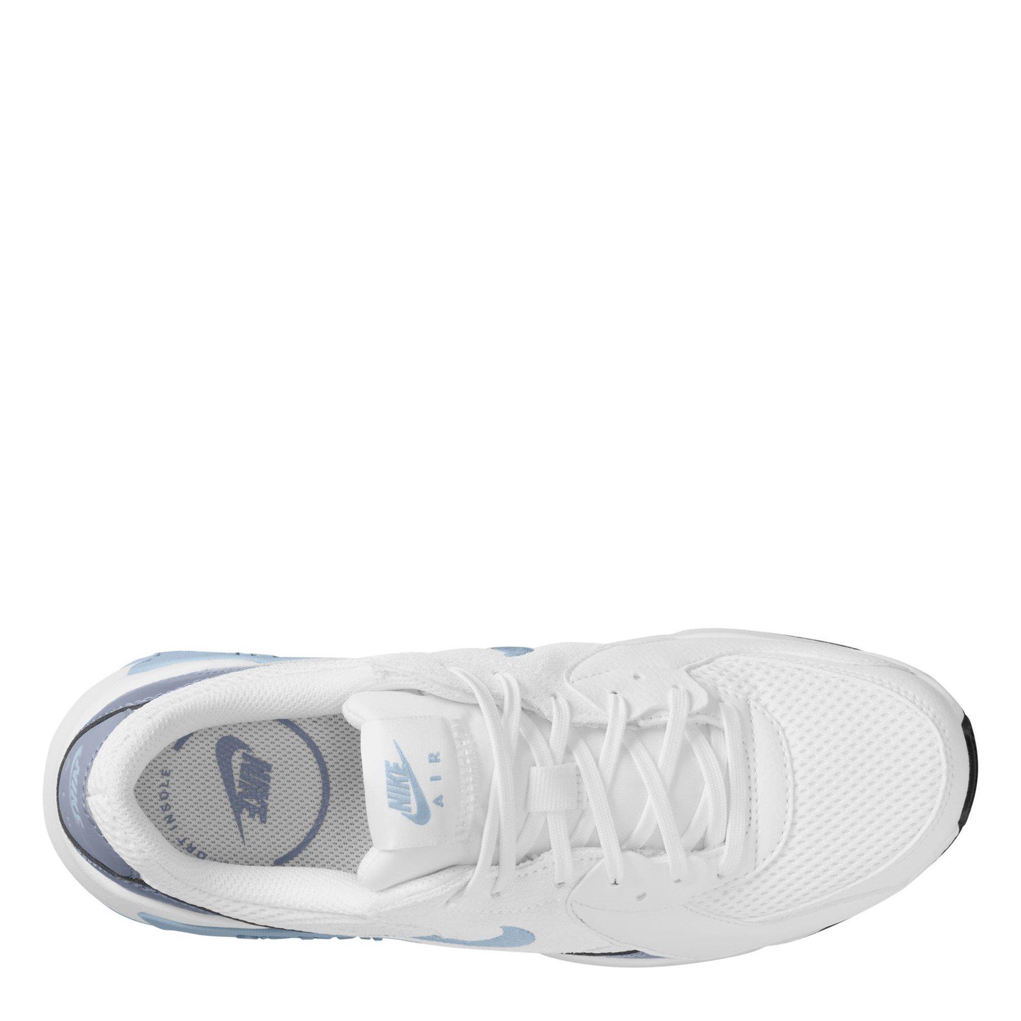 Wht/Blue-Black - Nike - Air Max Excee Womens Shoes - 9