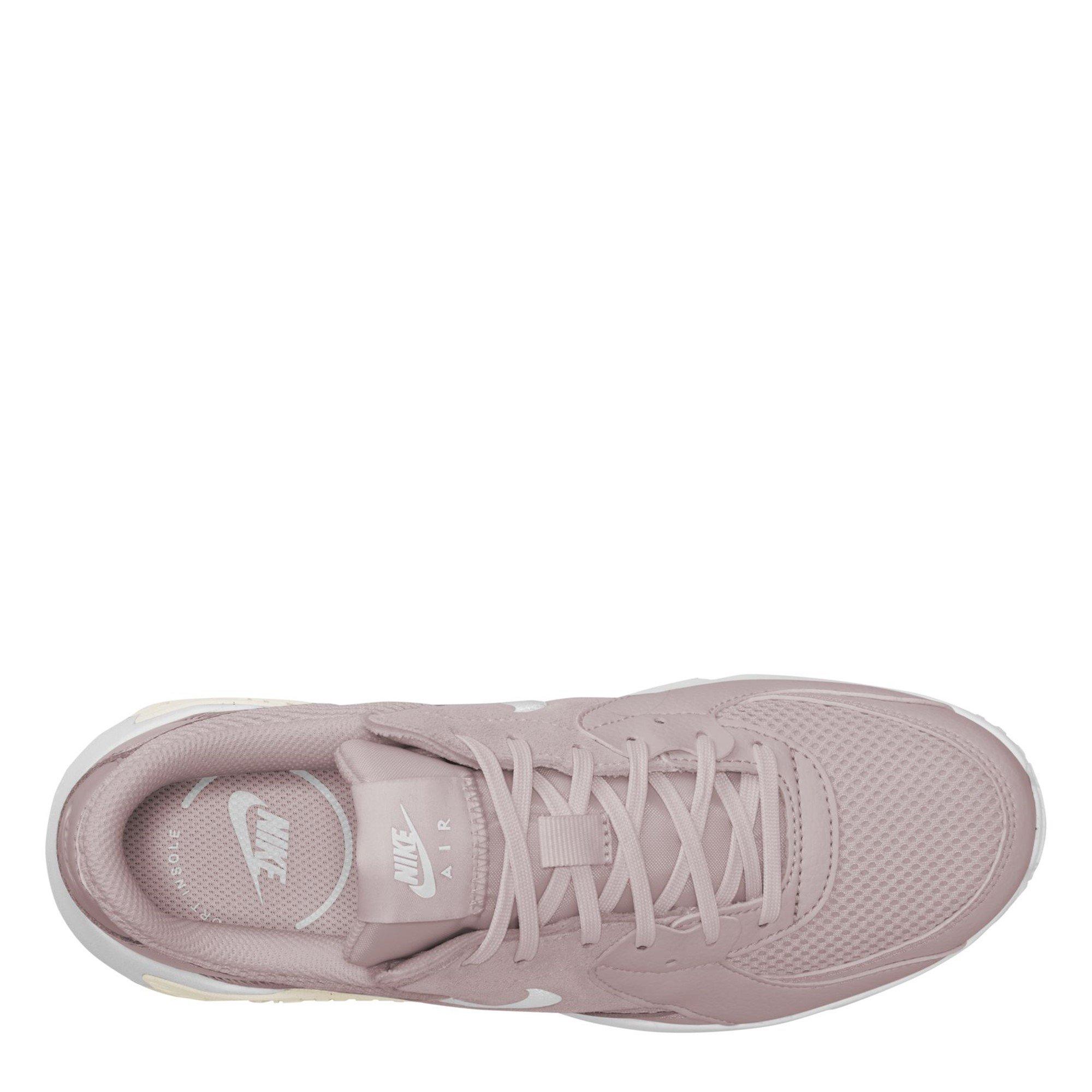 nike air max pink and grey vision trainers