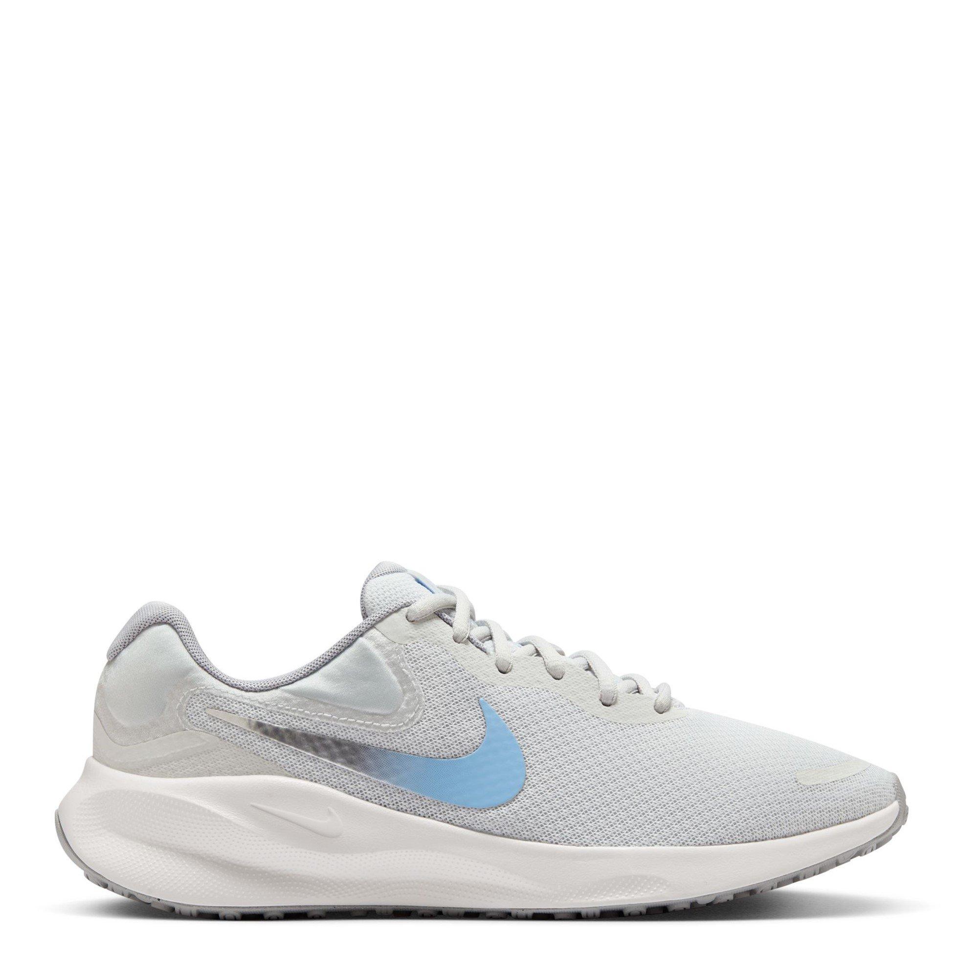Photon Dust/Blu - Nike - Revolution 7 Womens Running Shoes - 1