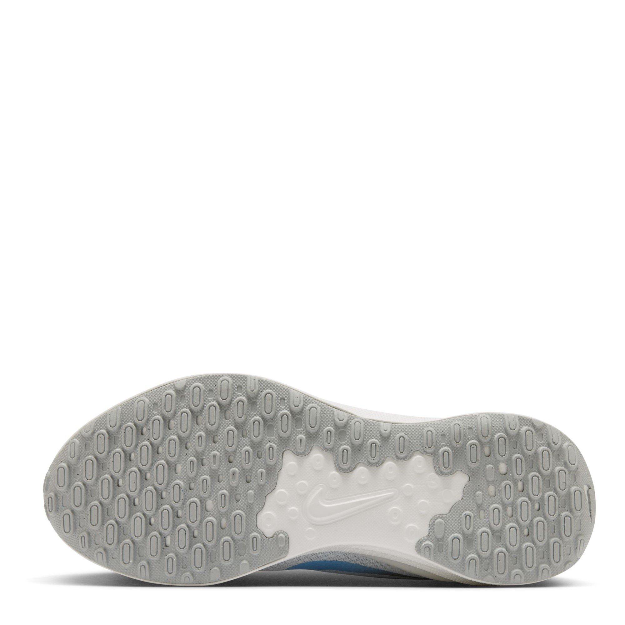 Photon Dust/Blu - Nike - Revolution 7 Womens Running Shoes - 6