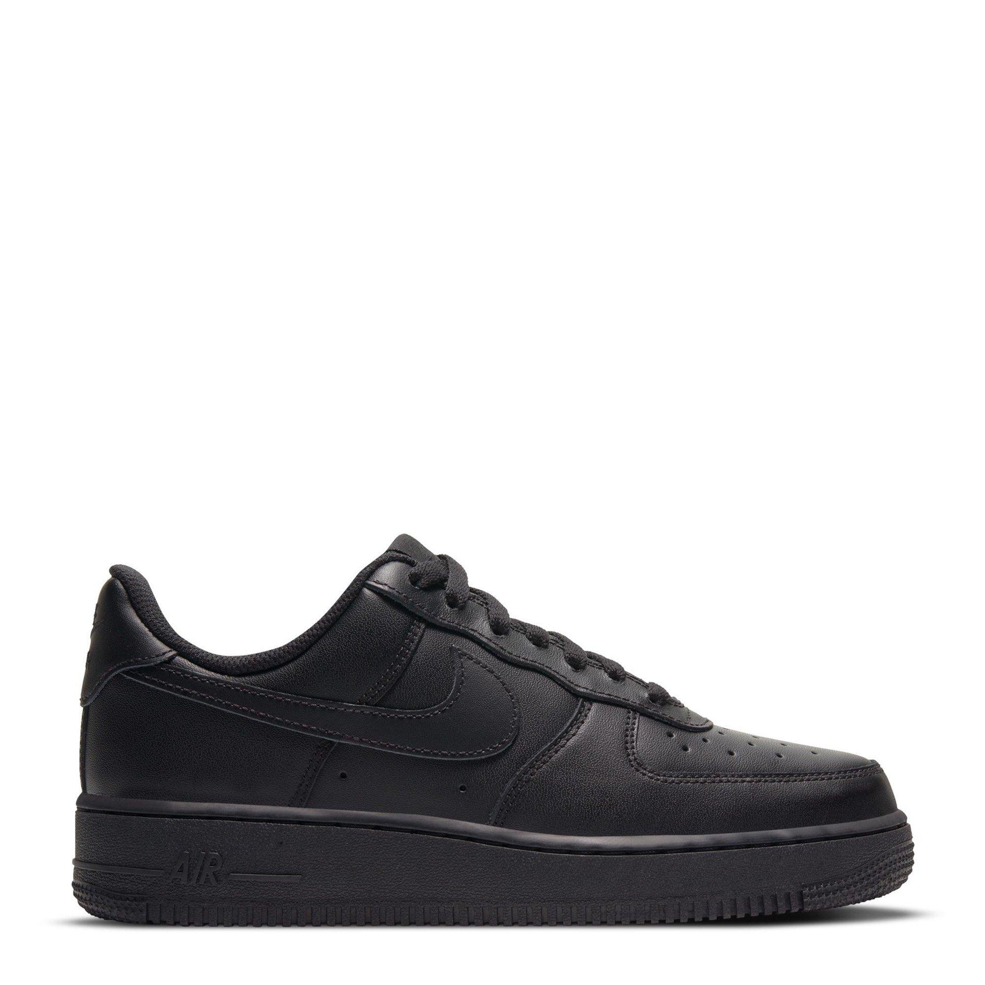 Nike Women's Black/Black Air Force 1 07 Trainers - 7 (41)