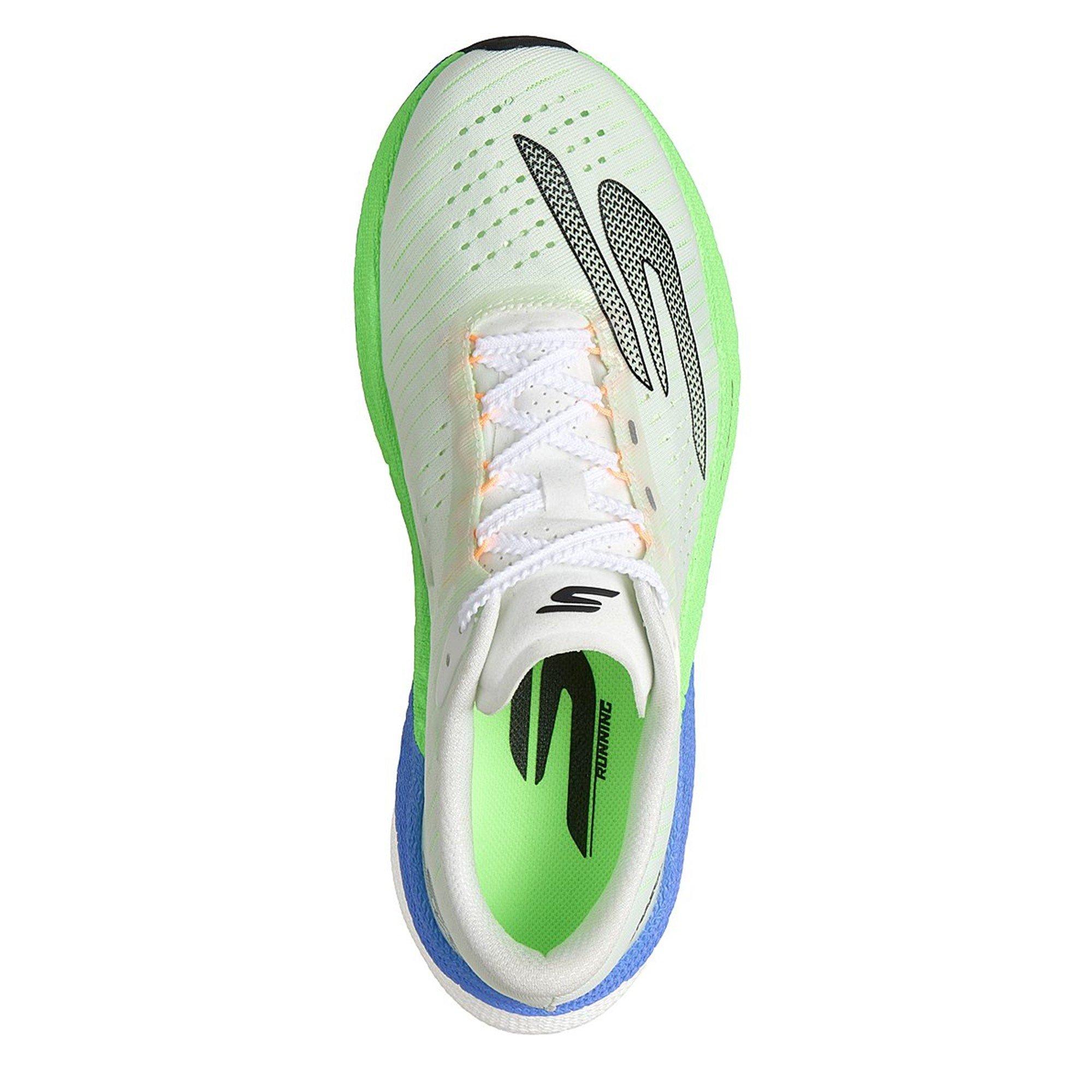 White - Skechers - AERO Razor Running Shoes Womens - 5