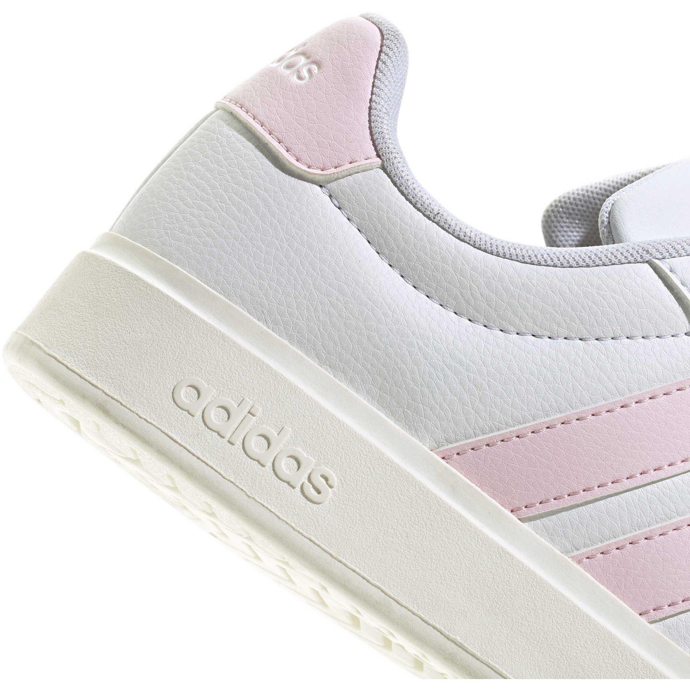 White/Pink/Wht - adidas - Streettalk Womens Shoes - 8