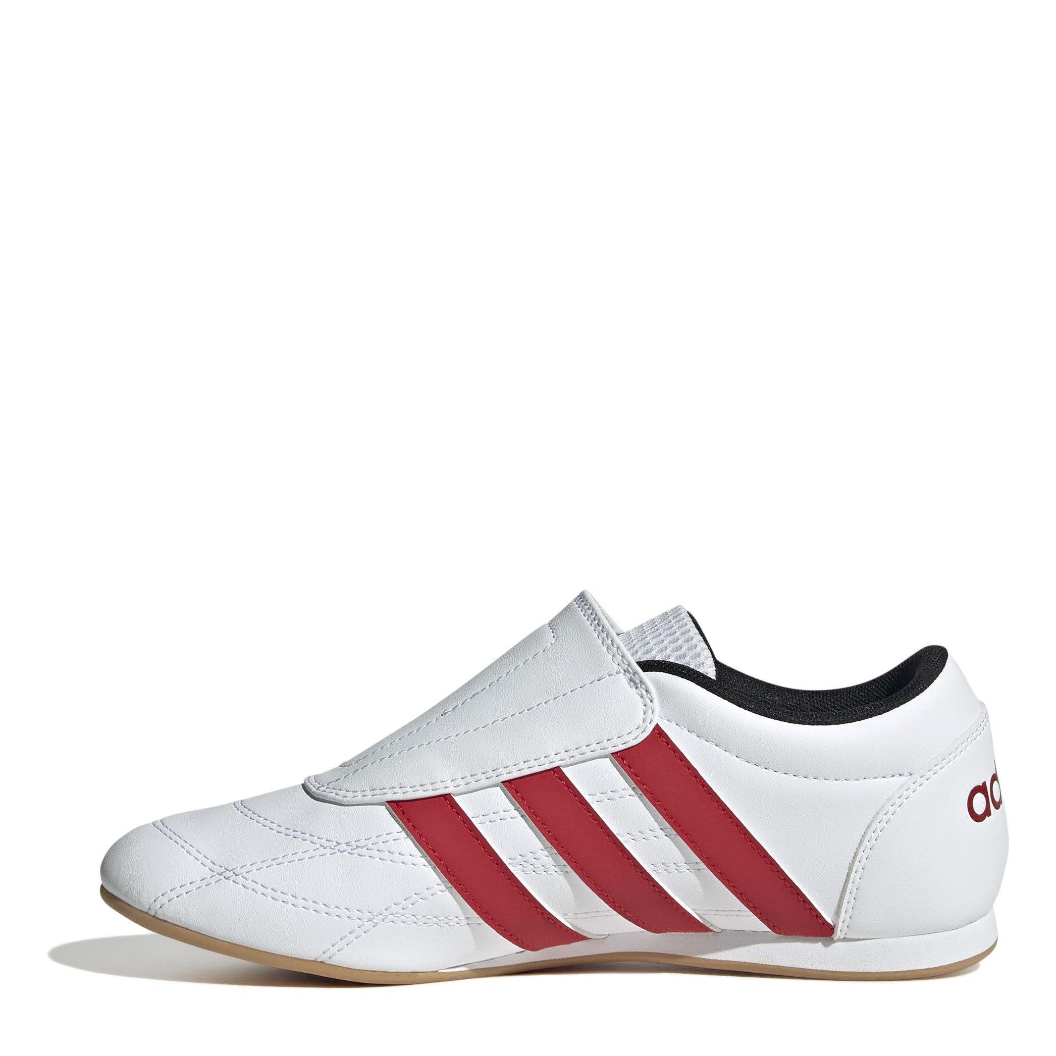 White/Scarlet - adidas - Tekwen Womens Shoes - 2