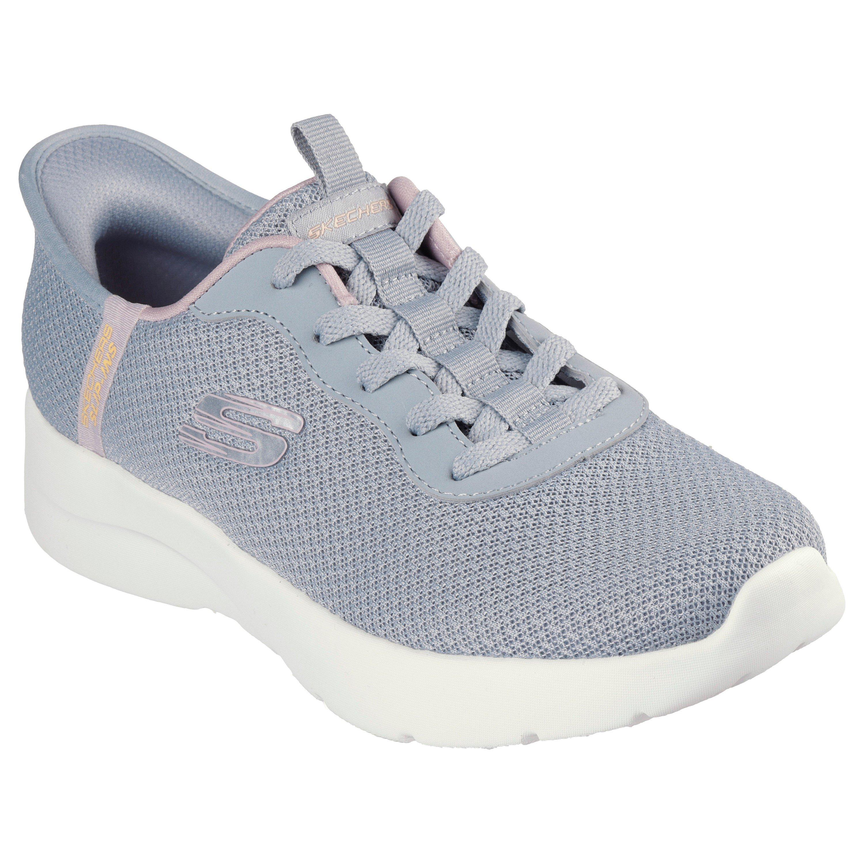 Gray M/Lv Tr - Skechers - Dynamight Slip On Runners - 3