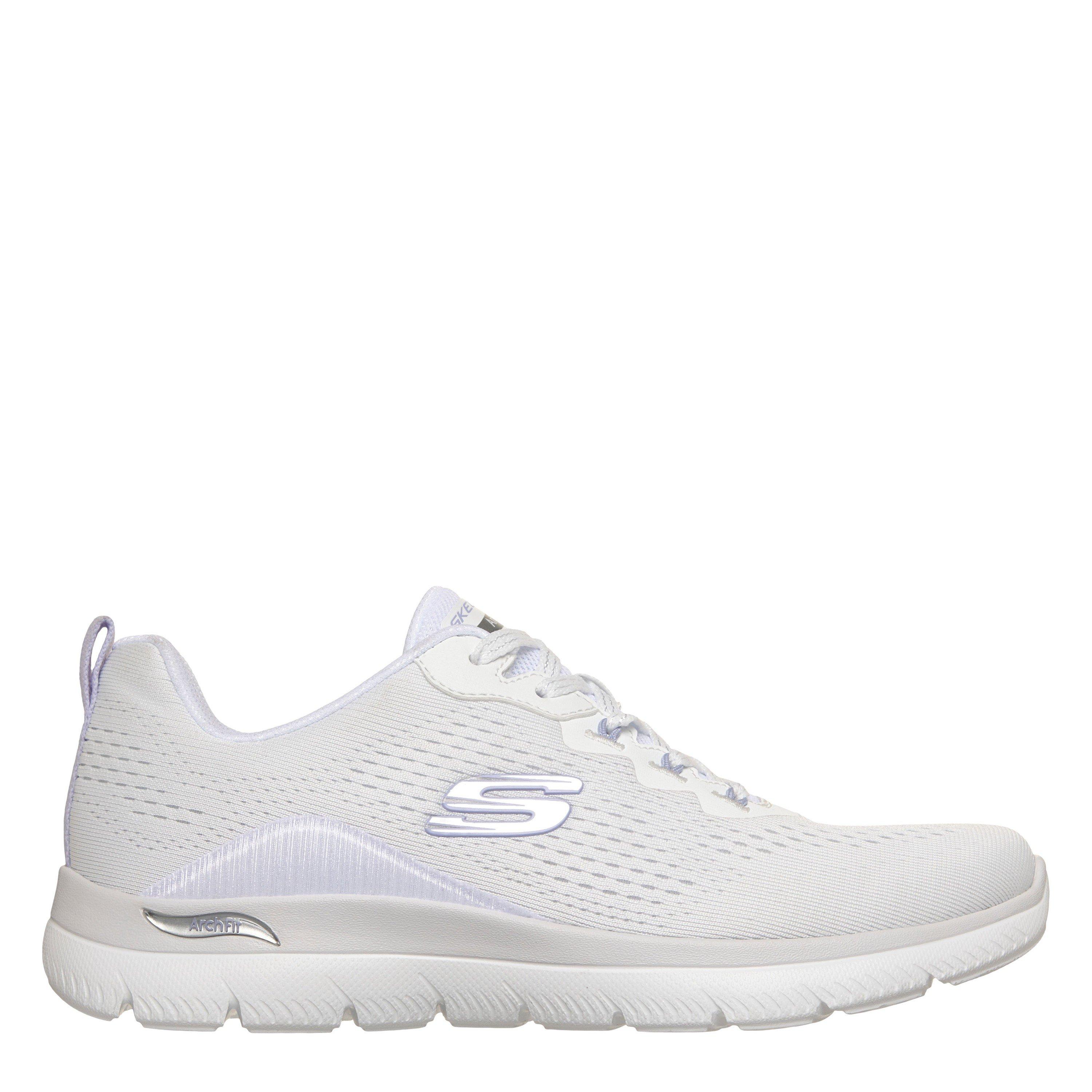 White/Lavender - Skechers - Women's Trainers - 1