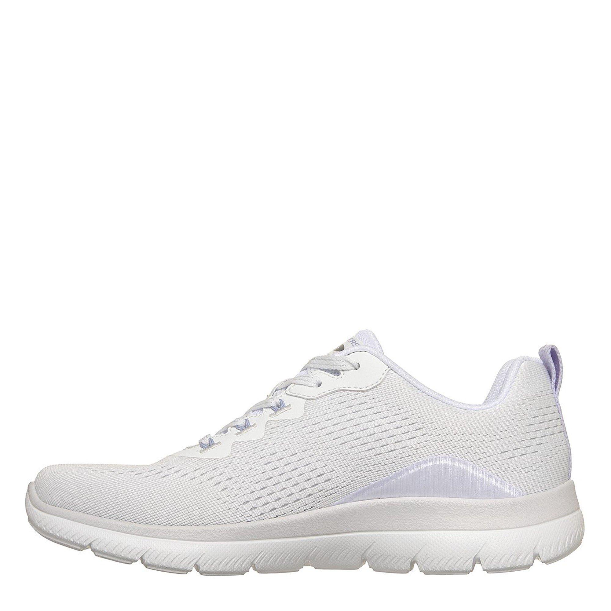 White/Lavender - Skechers - Women's Trainers - 2