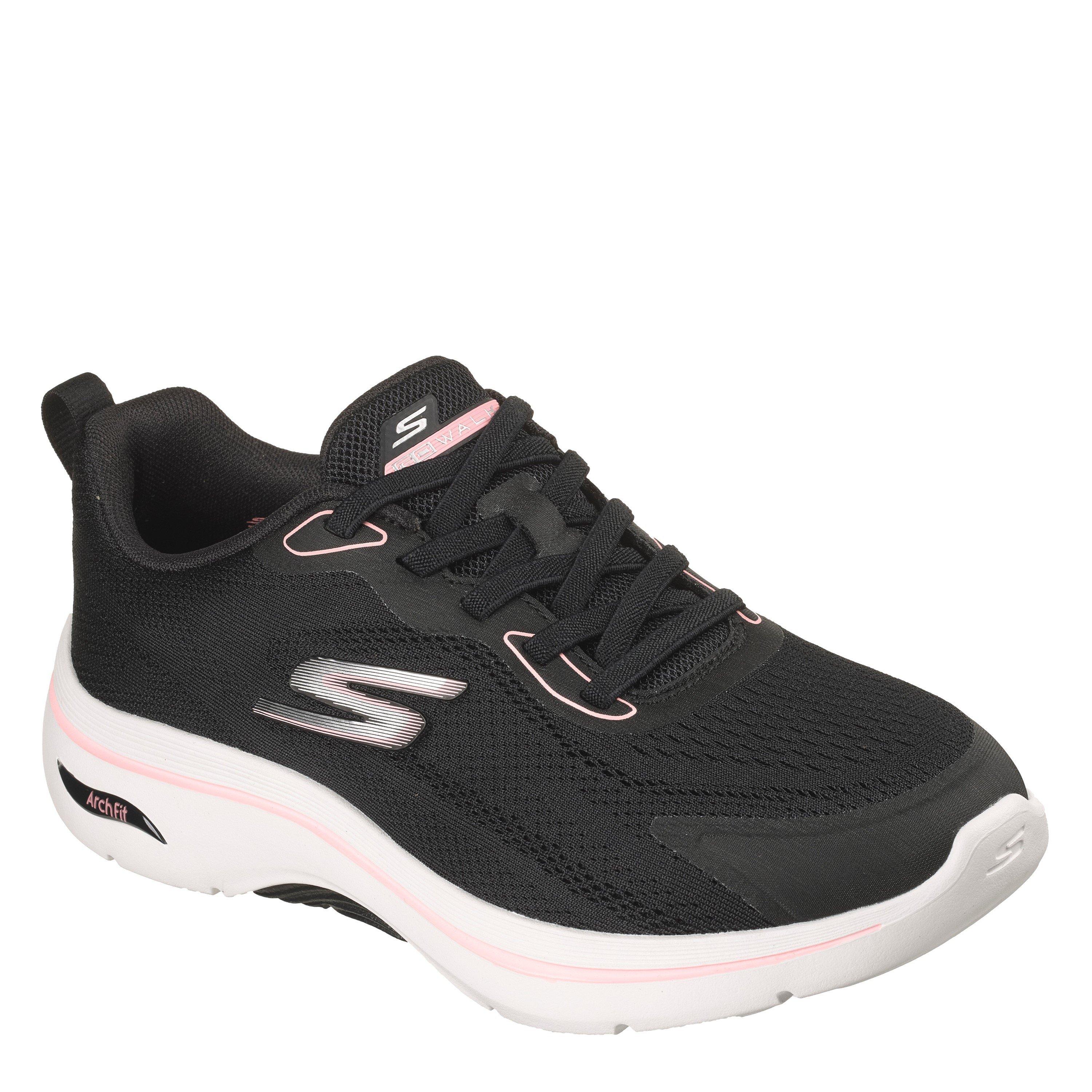Nero/Rosa - Skechers - Women's Trainers - 1