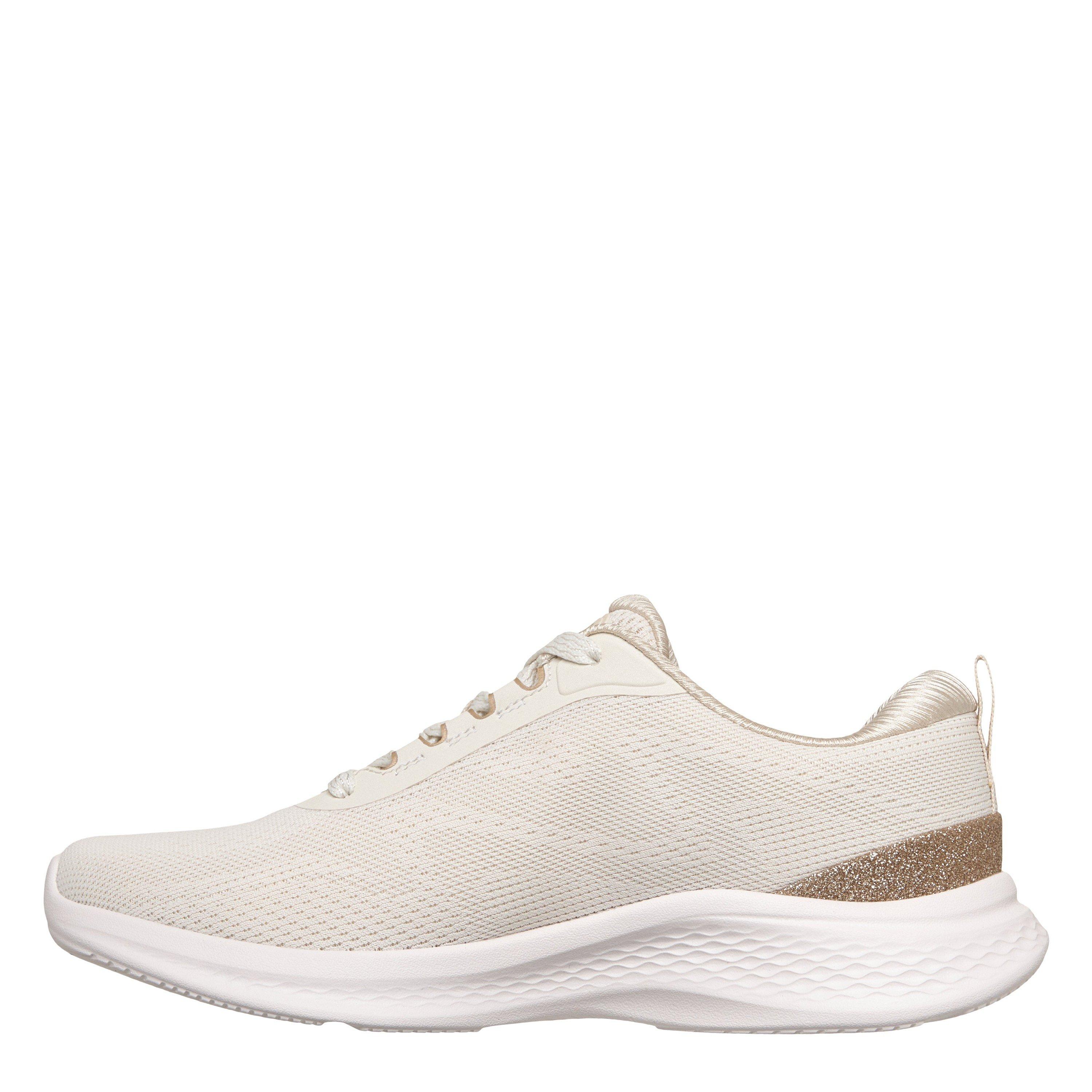 Natural/Gold - Skechers - Womens Trainers - 2