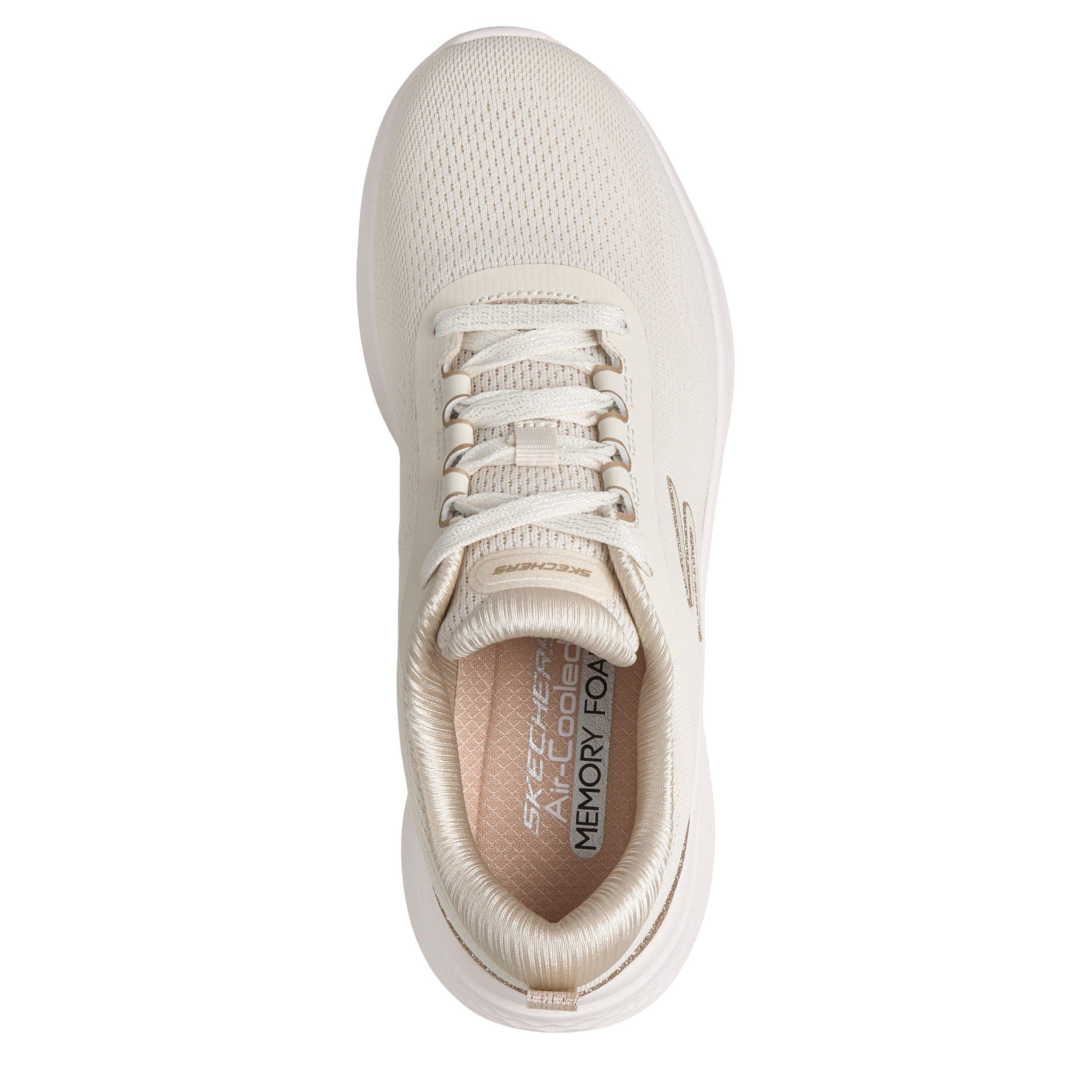 Natural/Gold - Skechers - Womens Trainers - 4