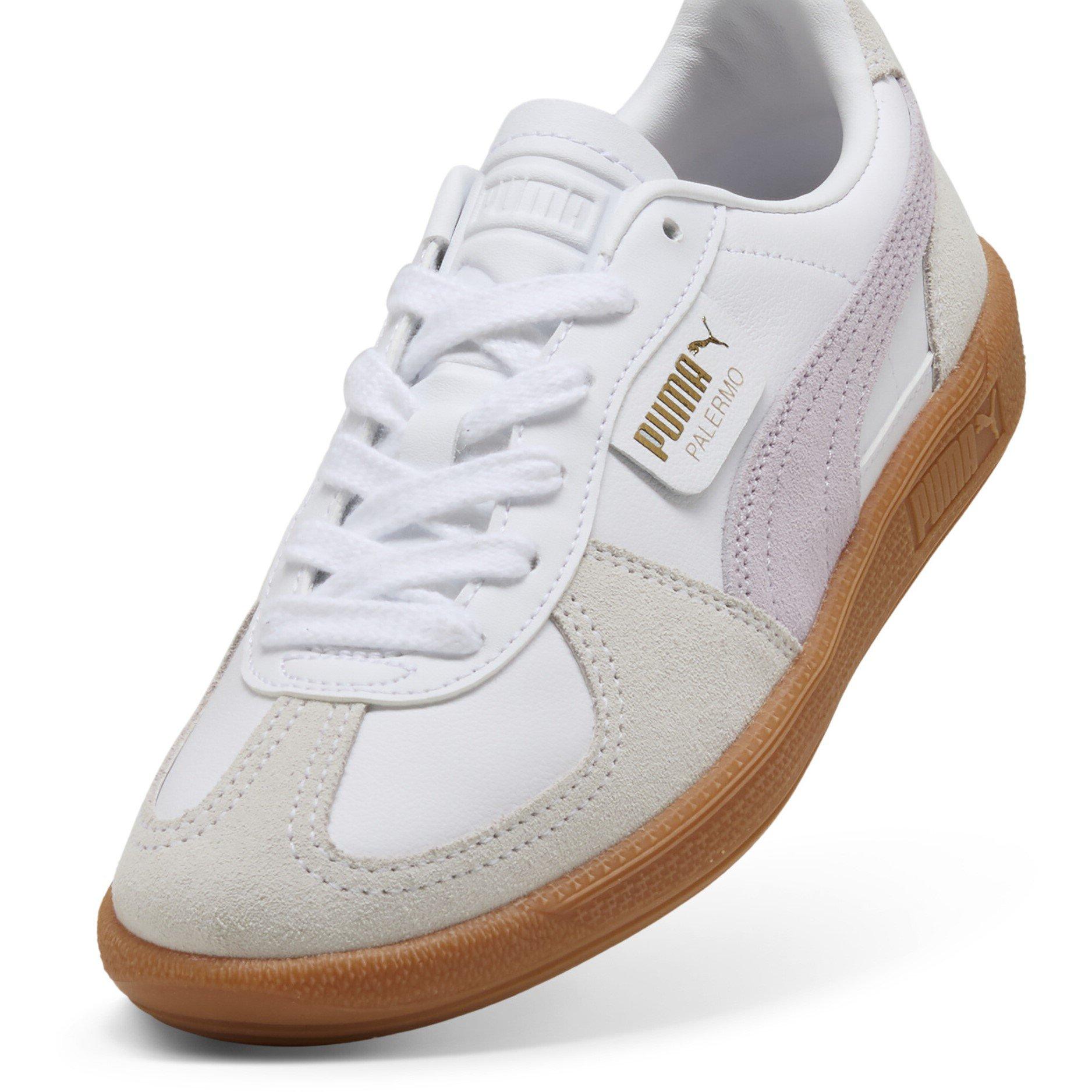 White-Lilac - Puma - Palermo Leather Womens Shoes - 6