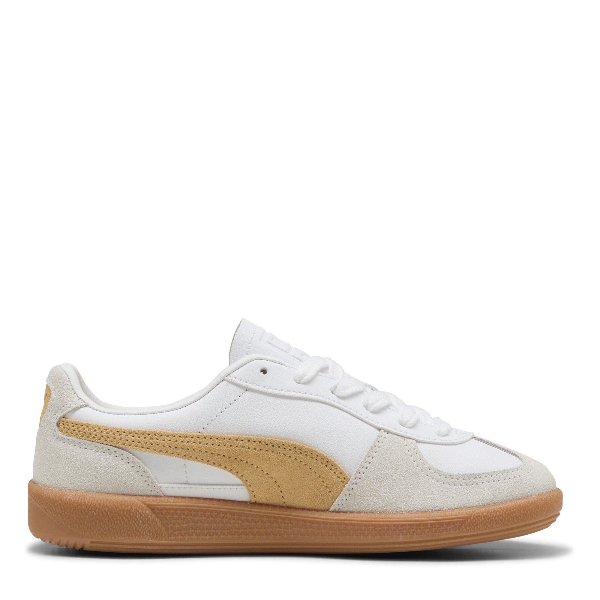 White-Apricot - Puma - Palermo Leather Womens Shoes - 4
