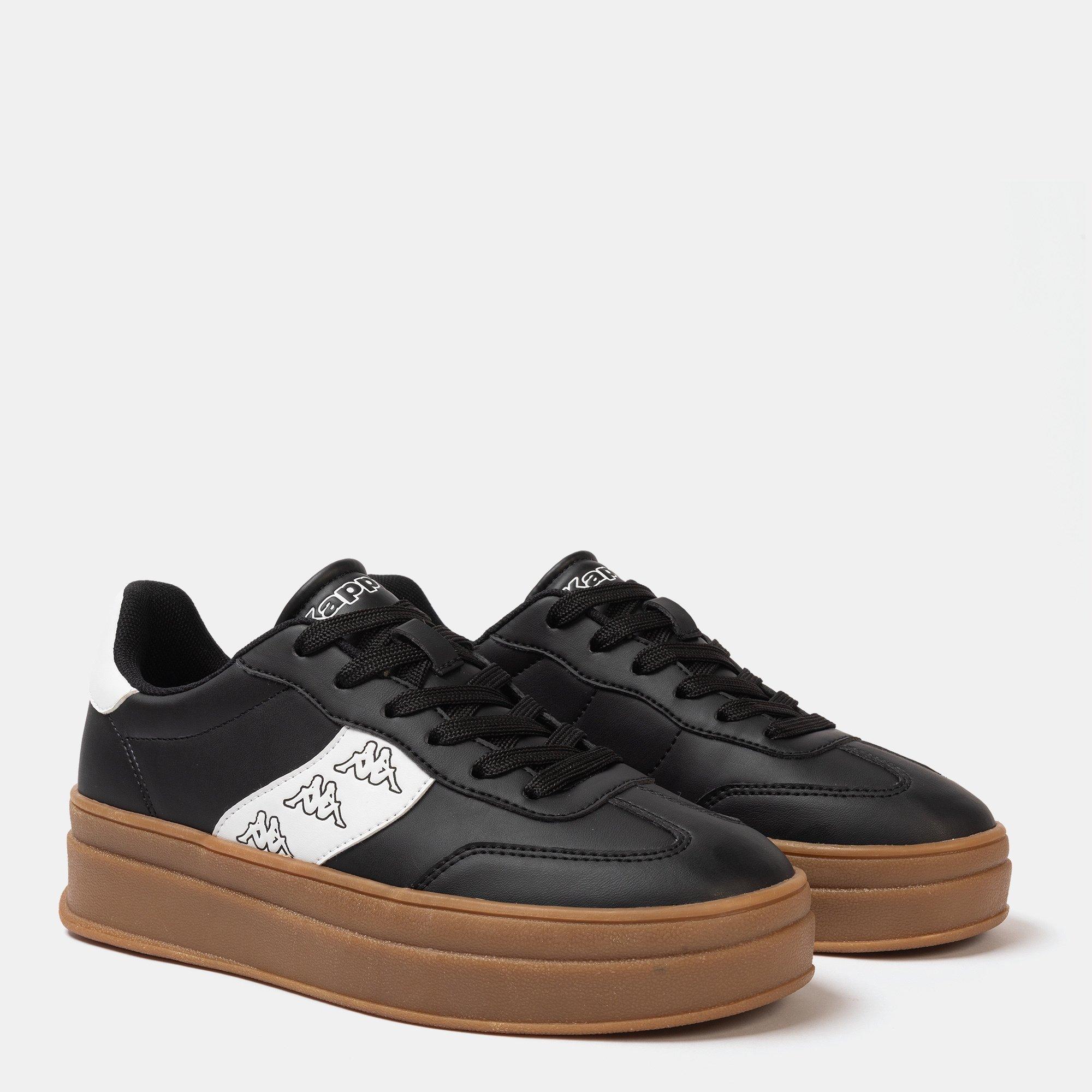 Black - Kappa - Scafa Platform Ladies Trainers - 7