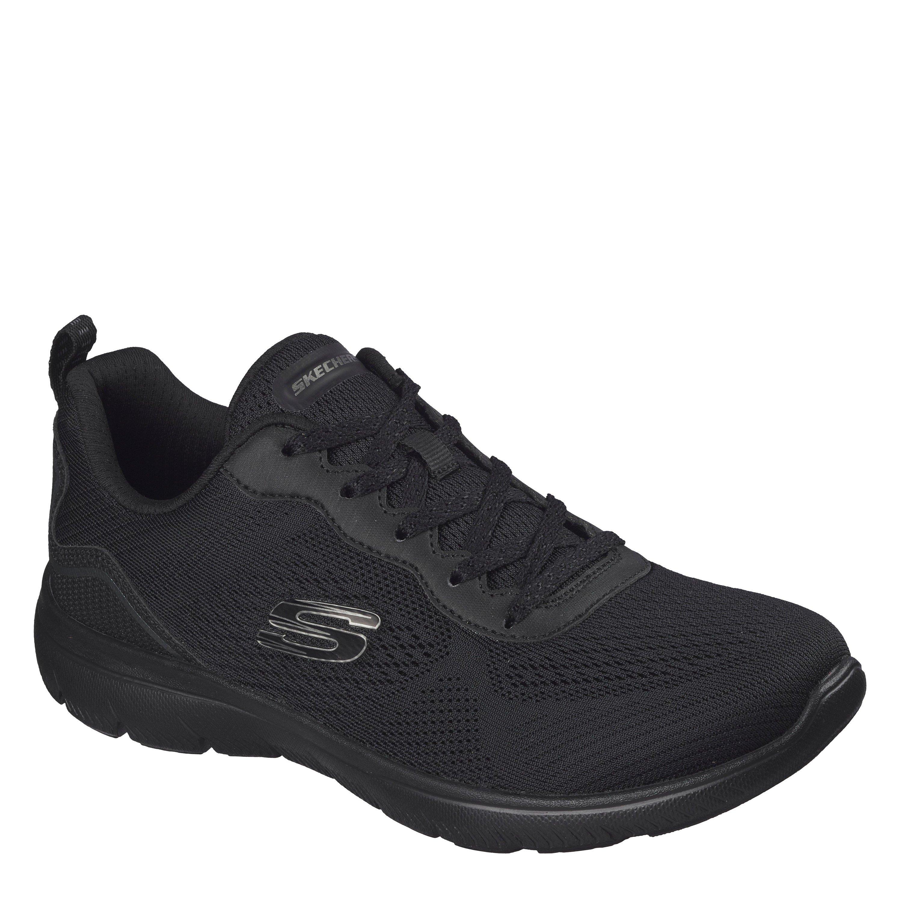 Noir - Skechers - Women's Summits Low-Top Trainers - 4