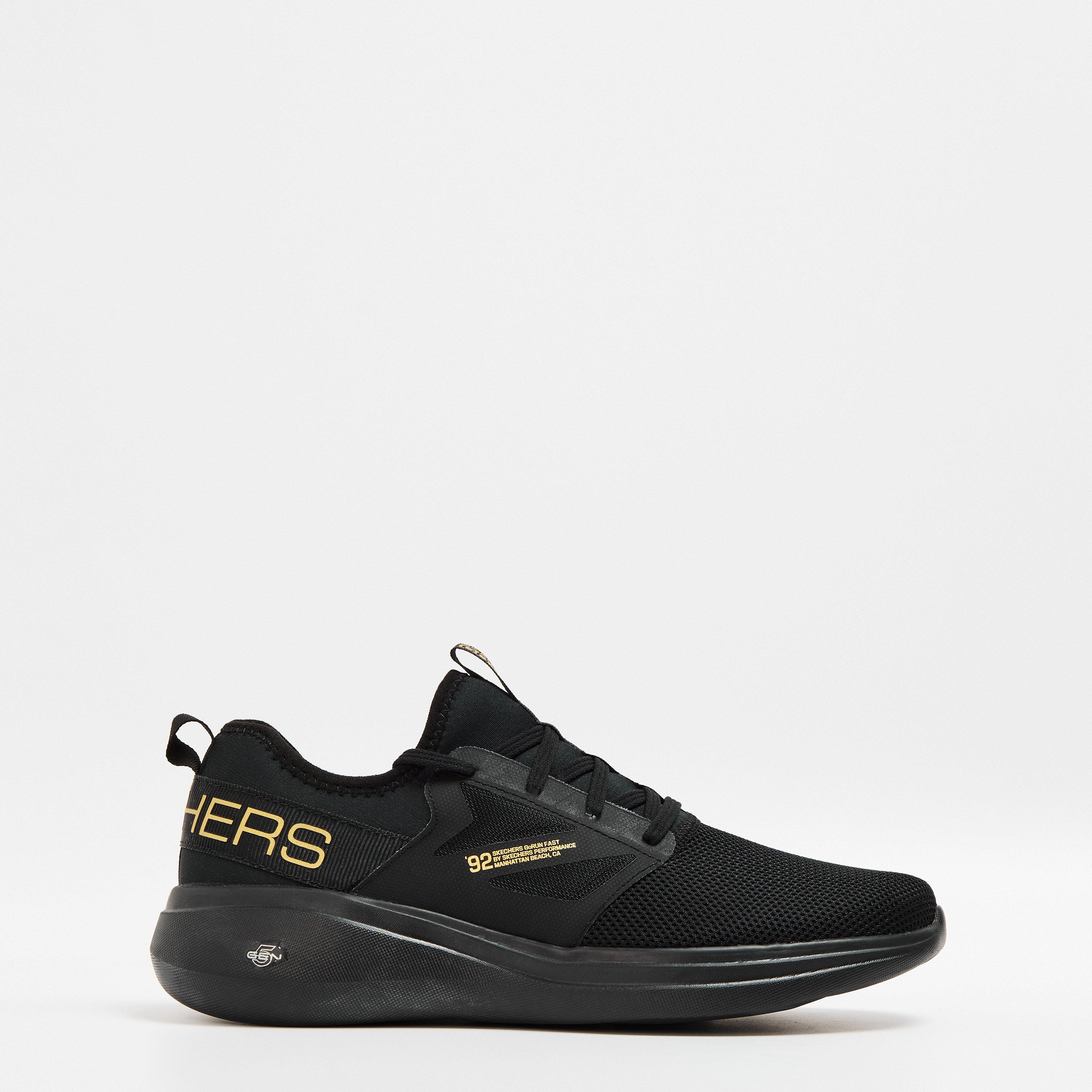 Skechers Women's Go Run Fast Runner - Black - 6.5 (39.5)