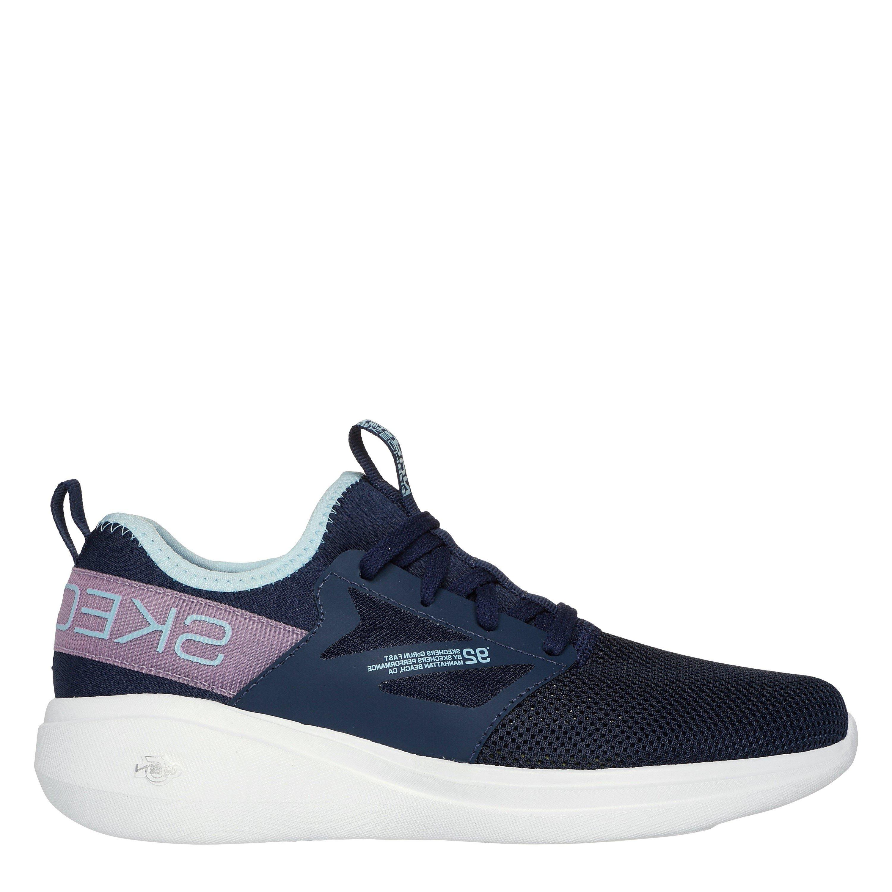 Skechers Women's Go Run Fast Runner - Navy/Blue - 6.5 (39.5)