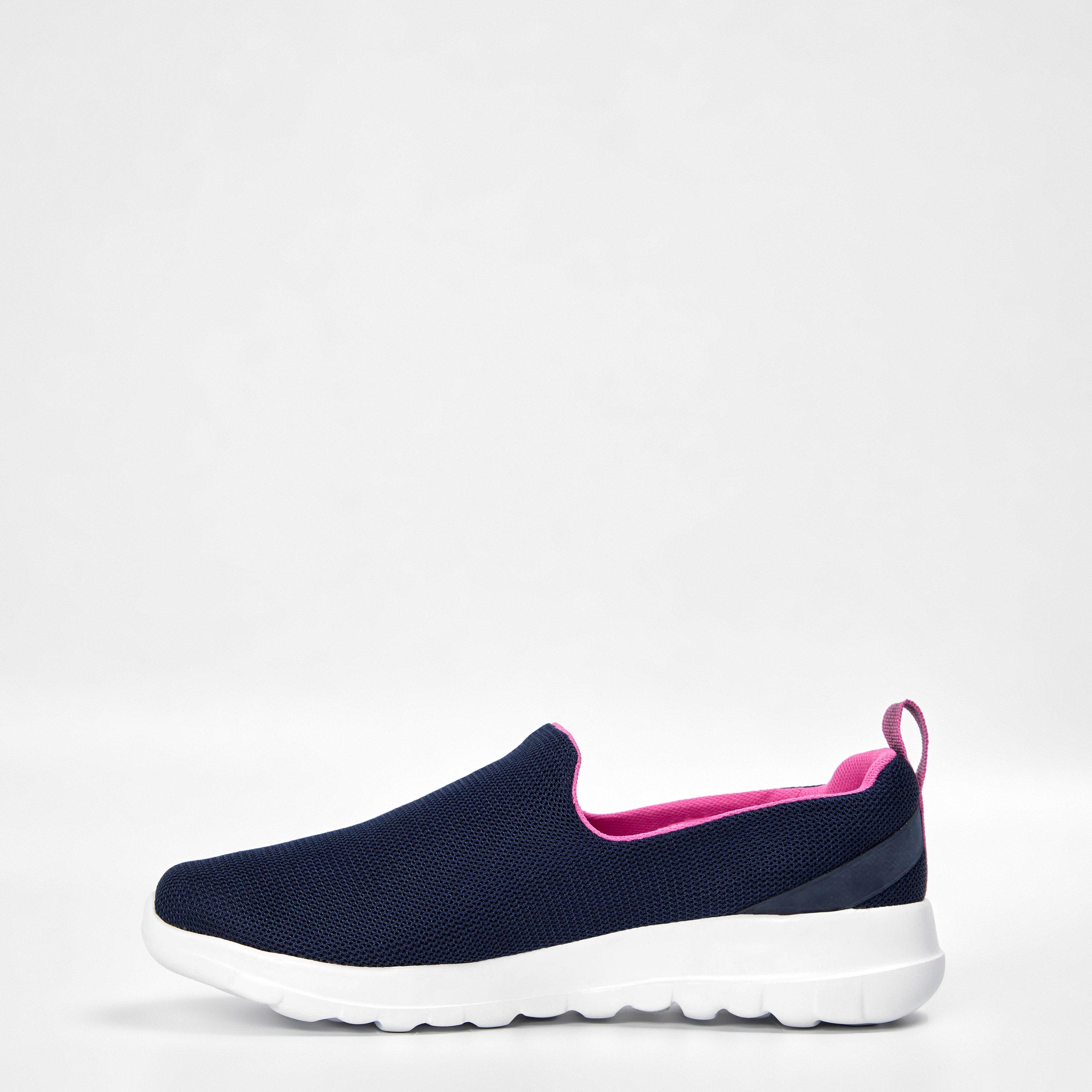 Navy/Pink - Skechers - Women's Go Walk Joy Runner - 2