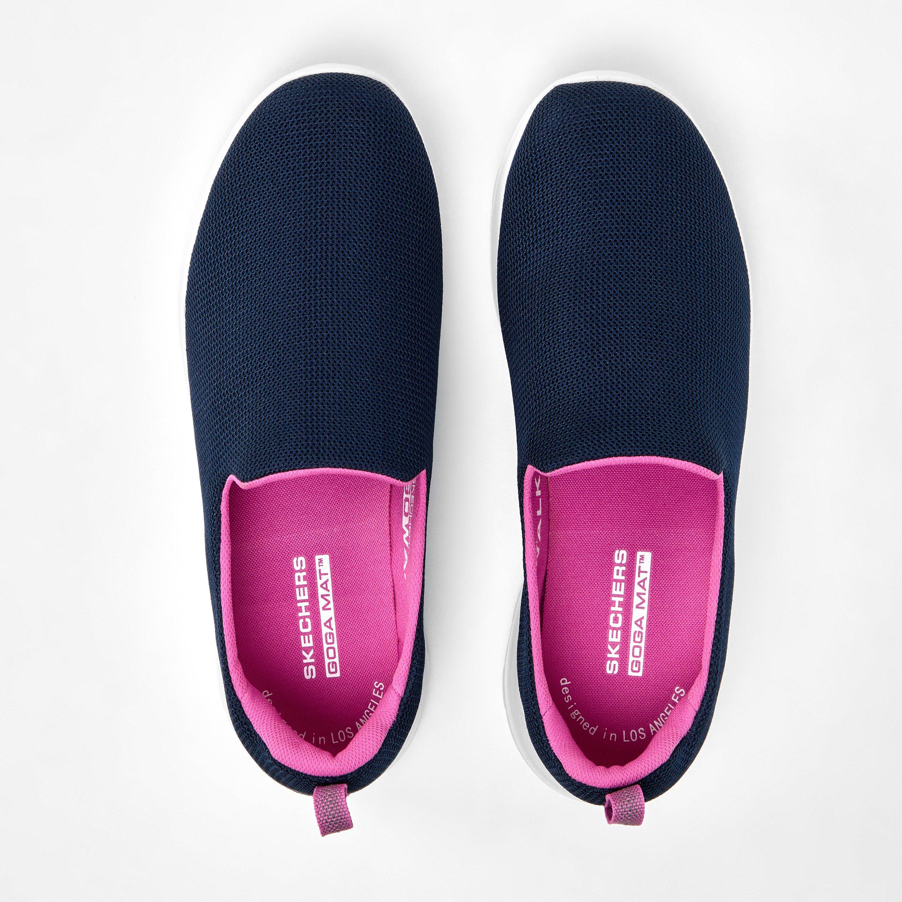 Navy/Pink - Skechers - Women's Go Walk Joy Runner - 4