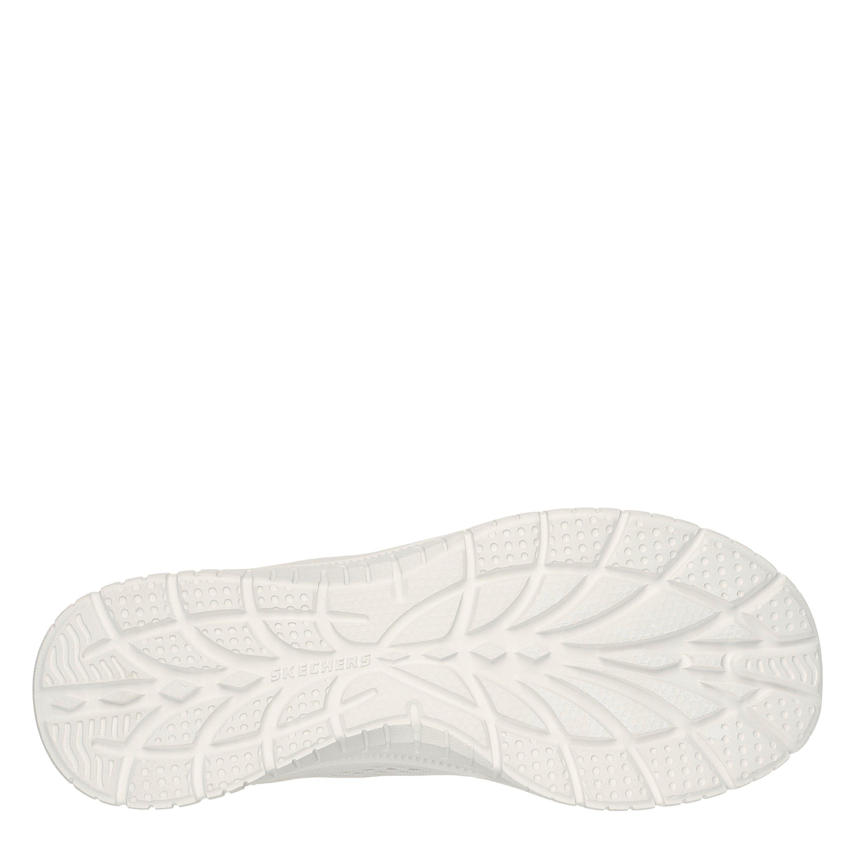 Blanc cassé - Skechers - Engineered Mesh Lace-Up W Memory F Slip On Trainers Womens - 4