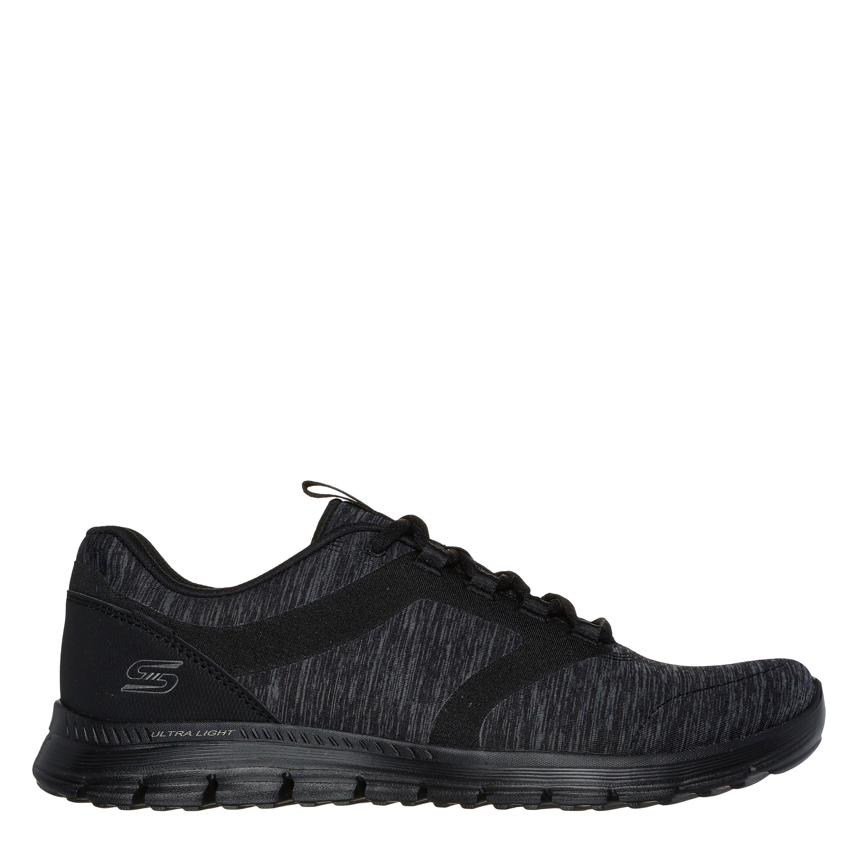 Skechers Women's Slip On Trainers - Black/Black - 3.5 (36.5)