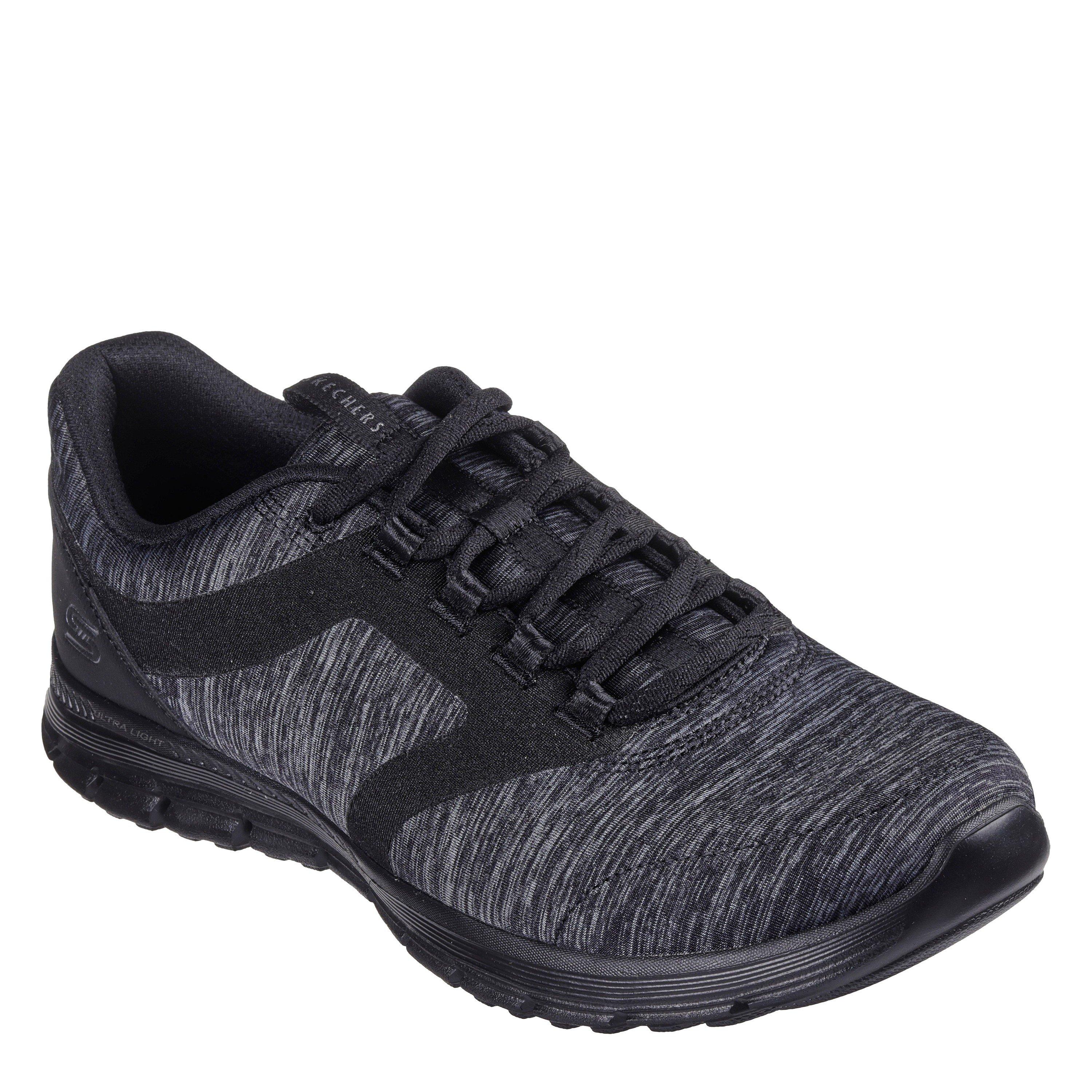 Preto/Preto - Skechers - Women's Slip On Trainers - 3