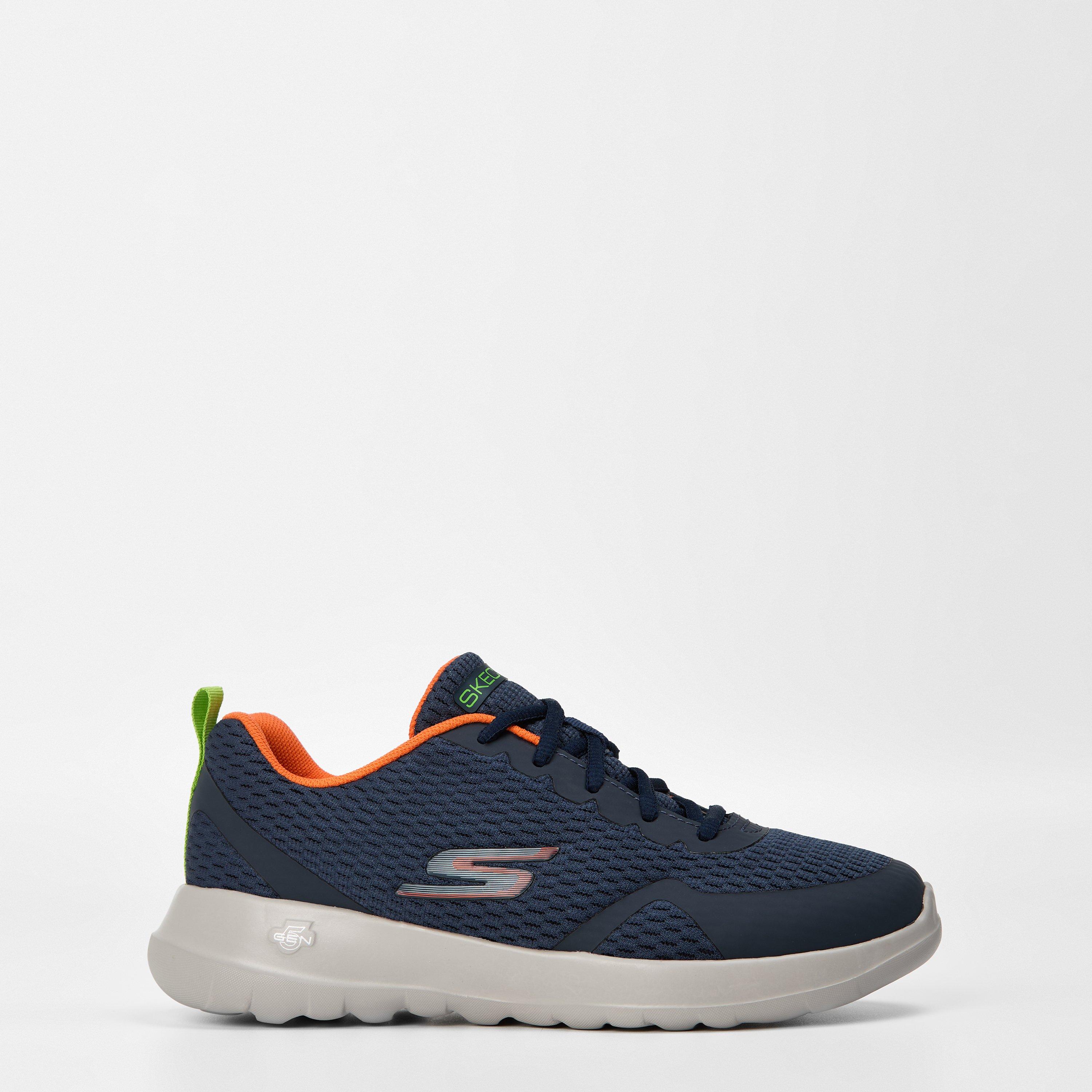 Marineblauw/Oranje - Skechers - Go Walk Joy Runner - 1