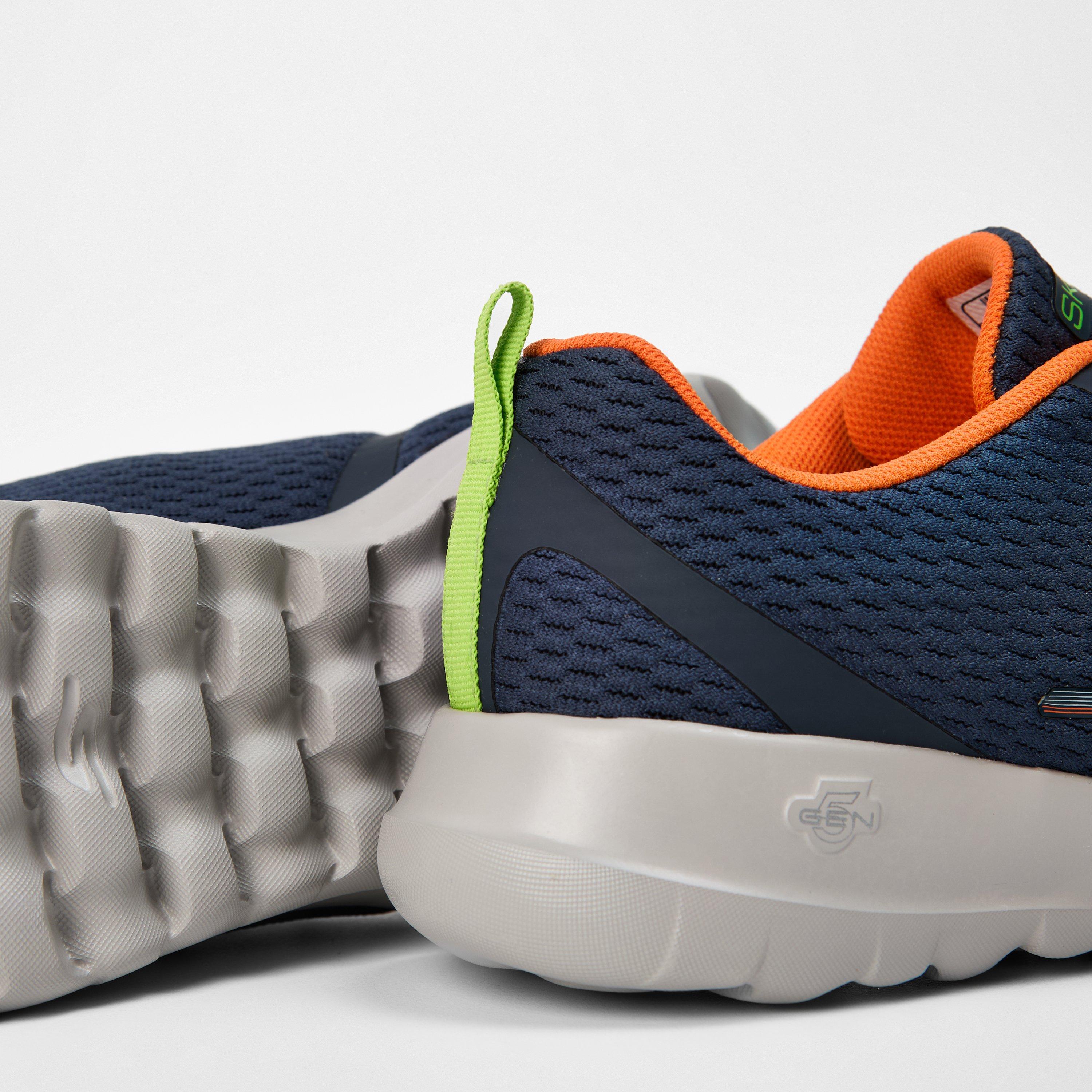 Marineblauw/Oranje - Skechers - Go Walk Joy Runner - 3