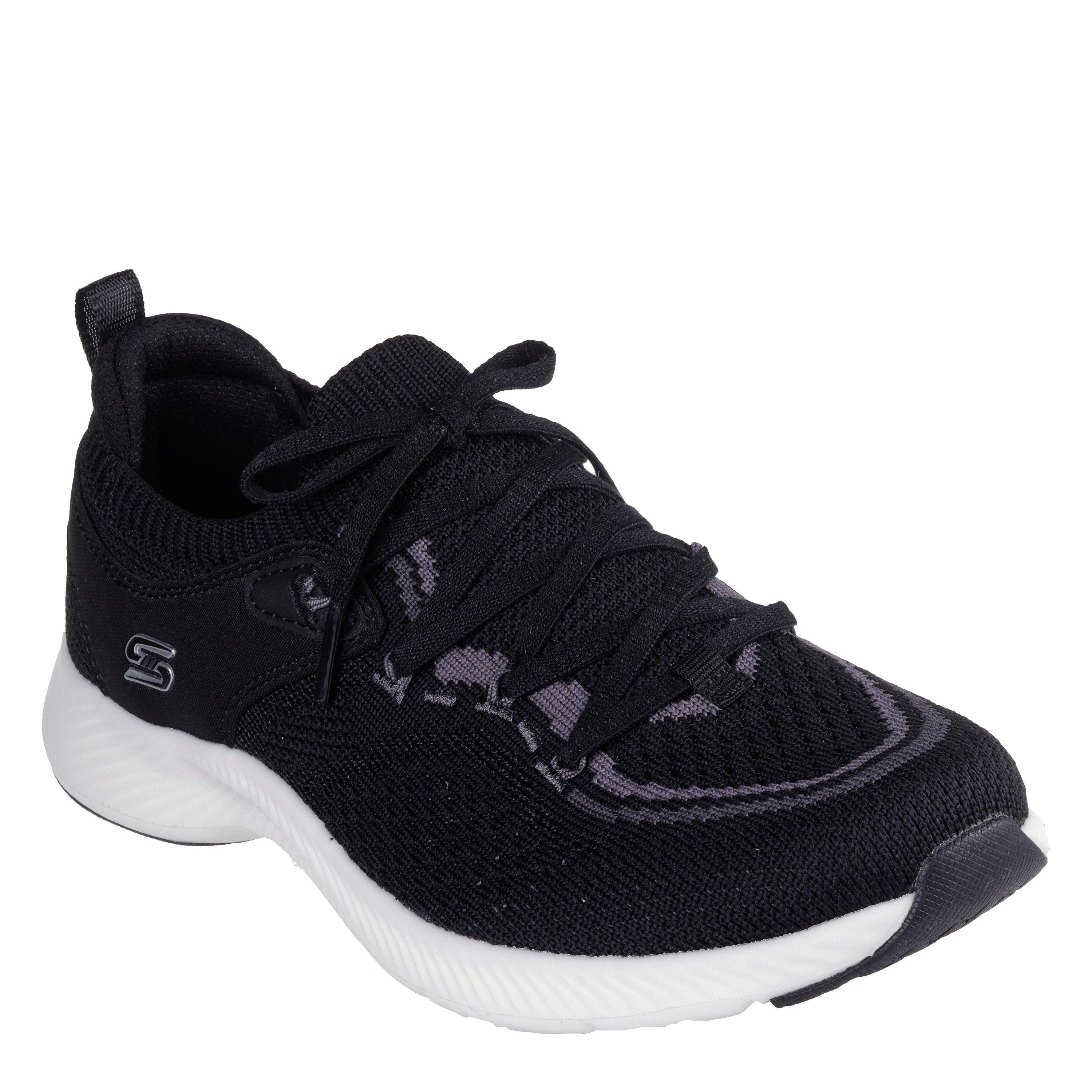 Black/Grey - Skechers - Women's VF Move Slip On Trainers - 3