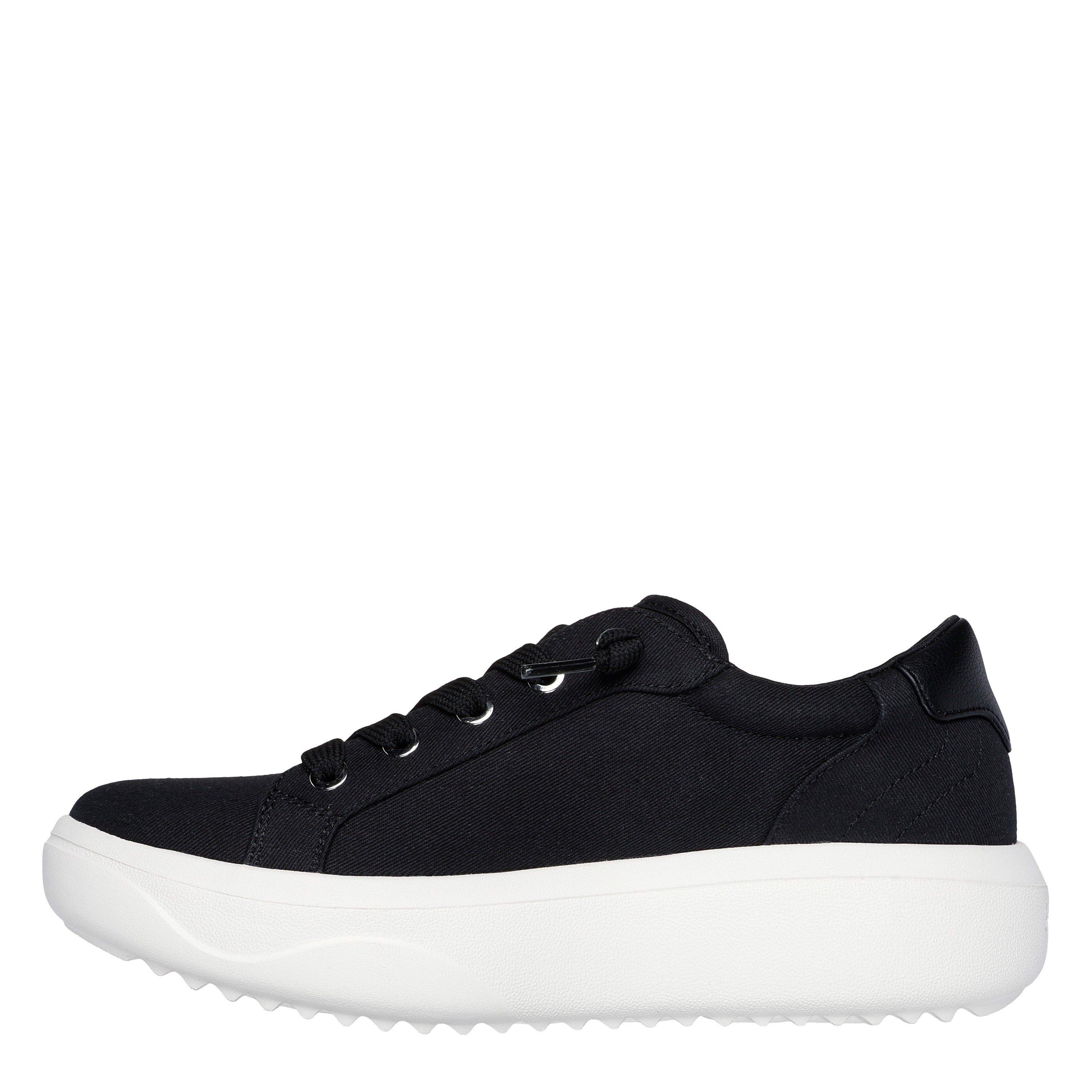 Black - Skechers - Women's Popupsmax Classic Low-Top Trainers - 2