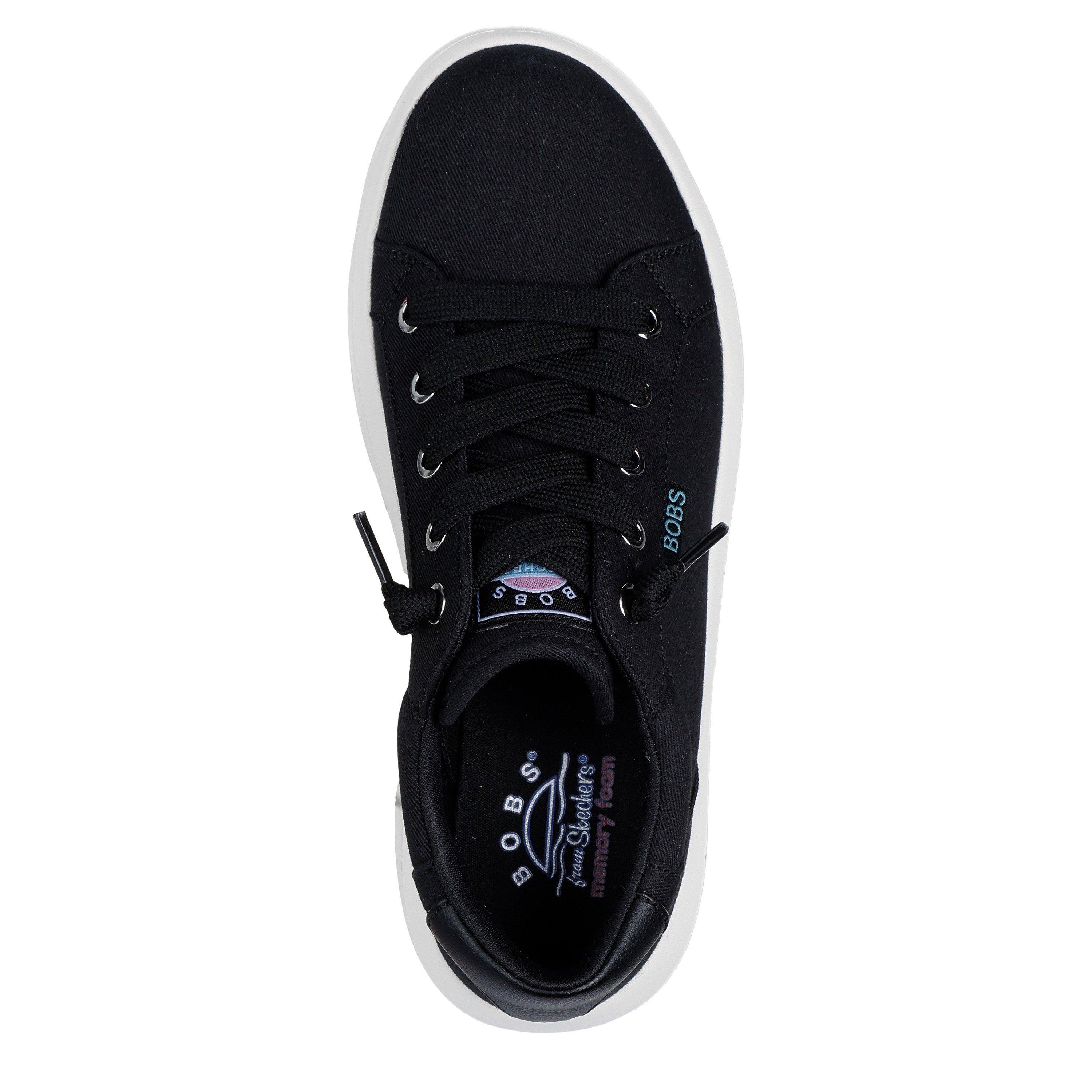 Black - Skechers - Women's Popupsmax Classic Low-Top Trainers - 4