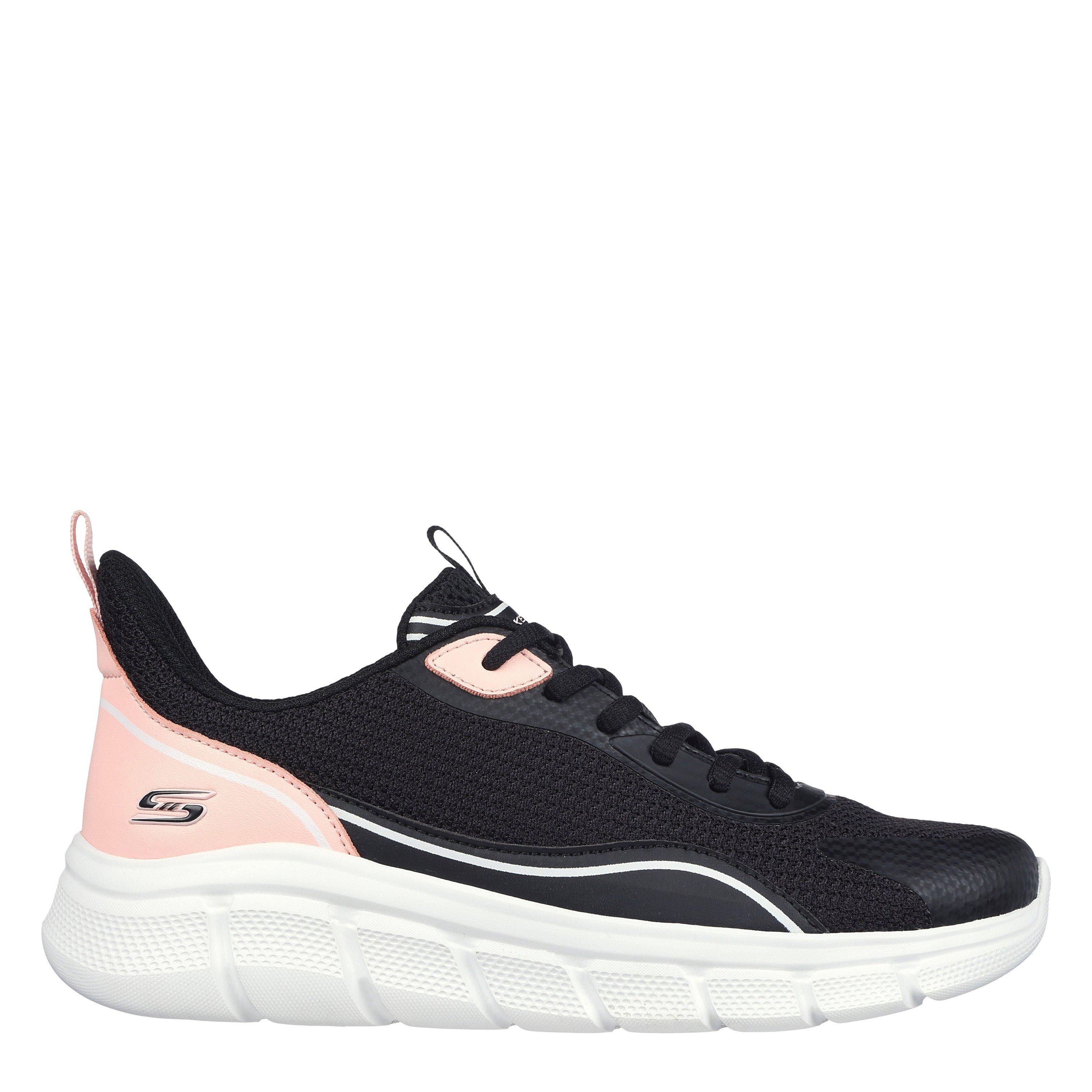 Black/Pink - Skechers - Women's Bobsbflex Slip On Trainers - 1