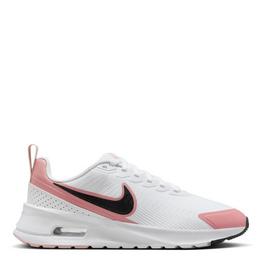 Nike kids nike shocks girls pink and grey shoes black