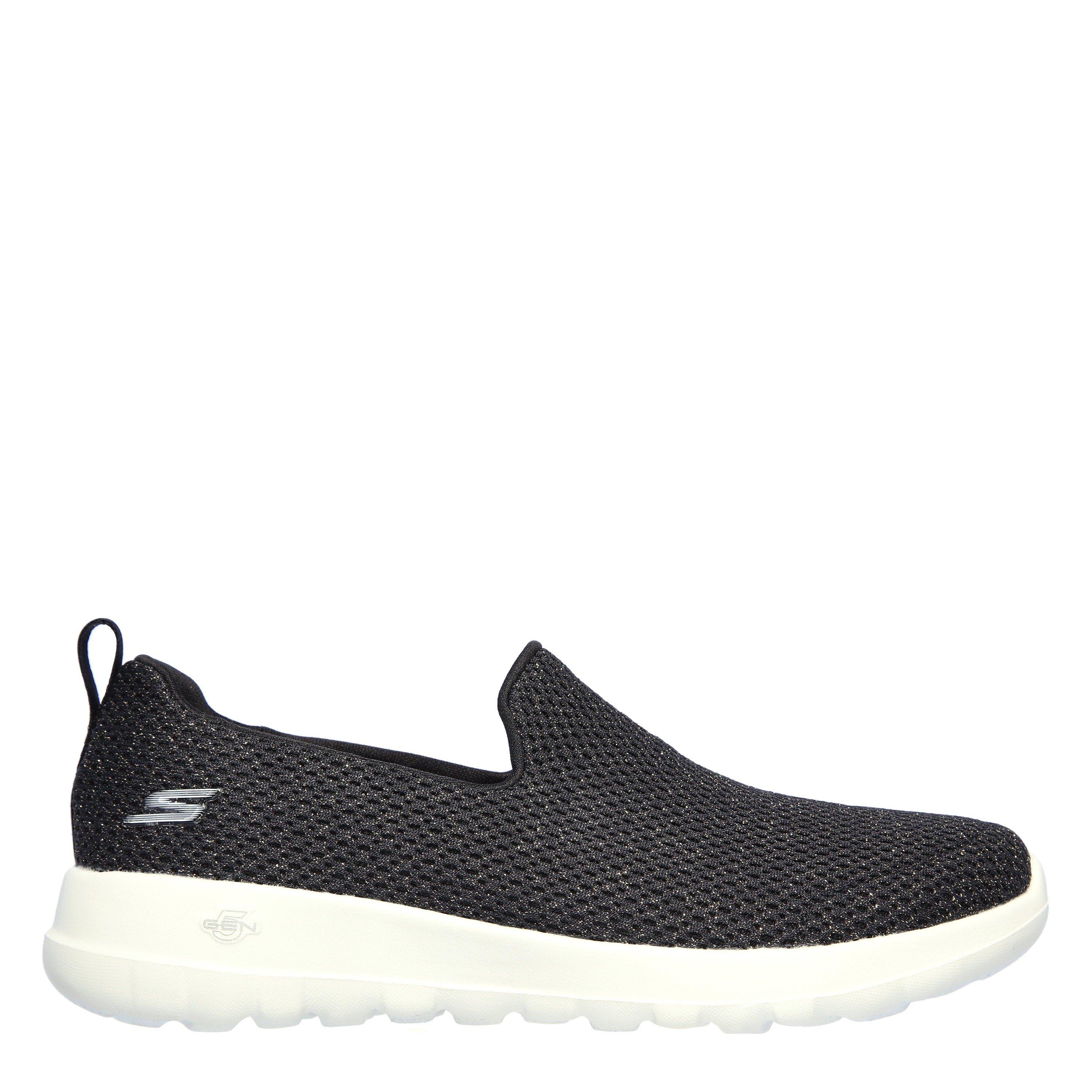 Black/Gold - Skechers - Women's Gowalkjoy Slip On Trainers - 1