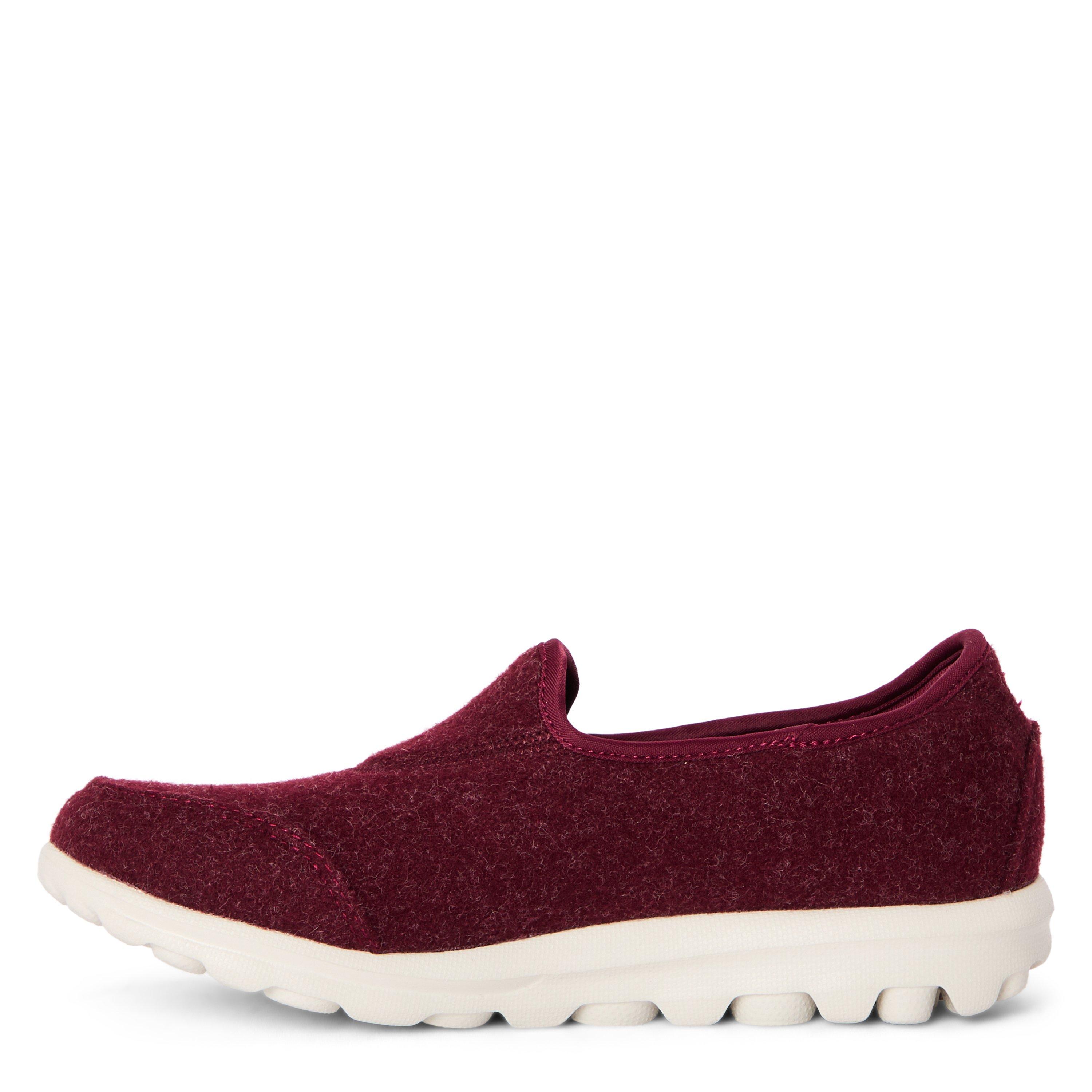 Burgundy - Skechers - Women's Slip On Trainers - 2