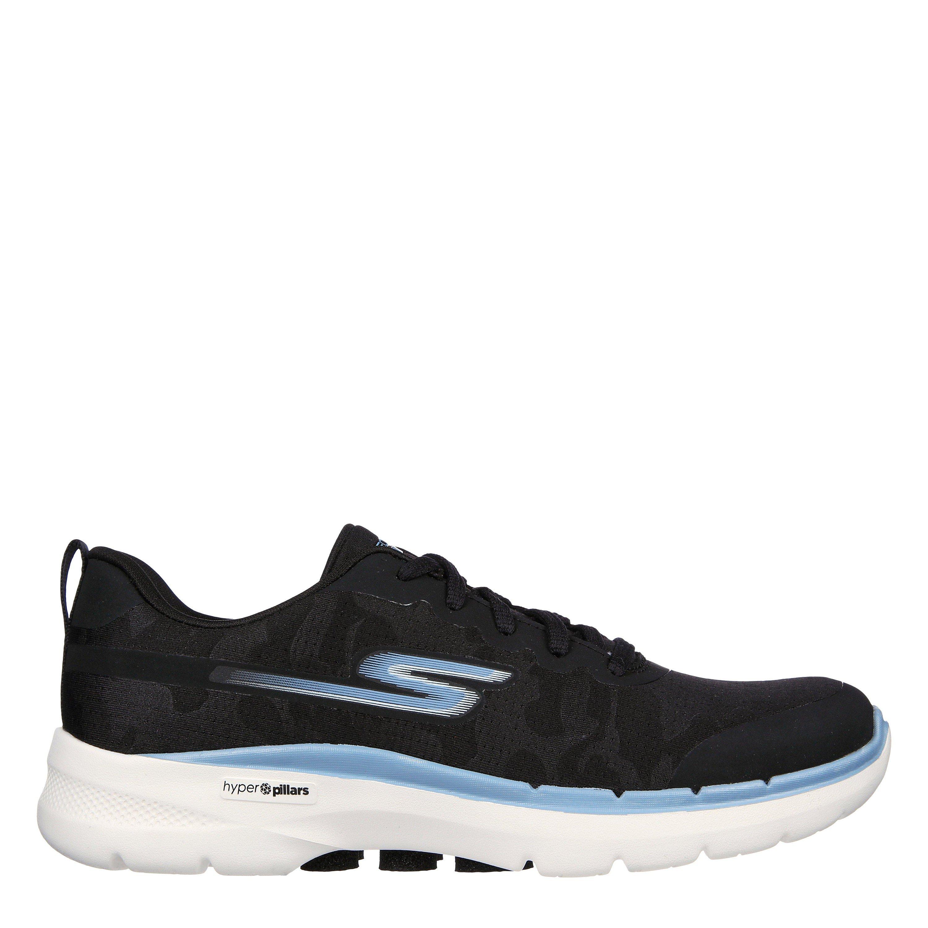 Skechers Women's Slip On Trainers - Black/Blue - 3.5 (36.5)