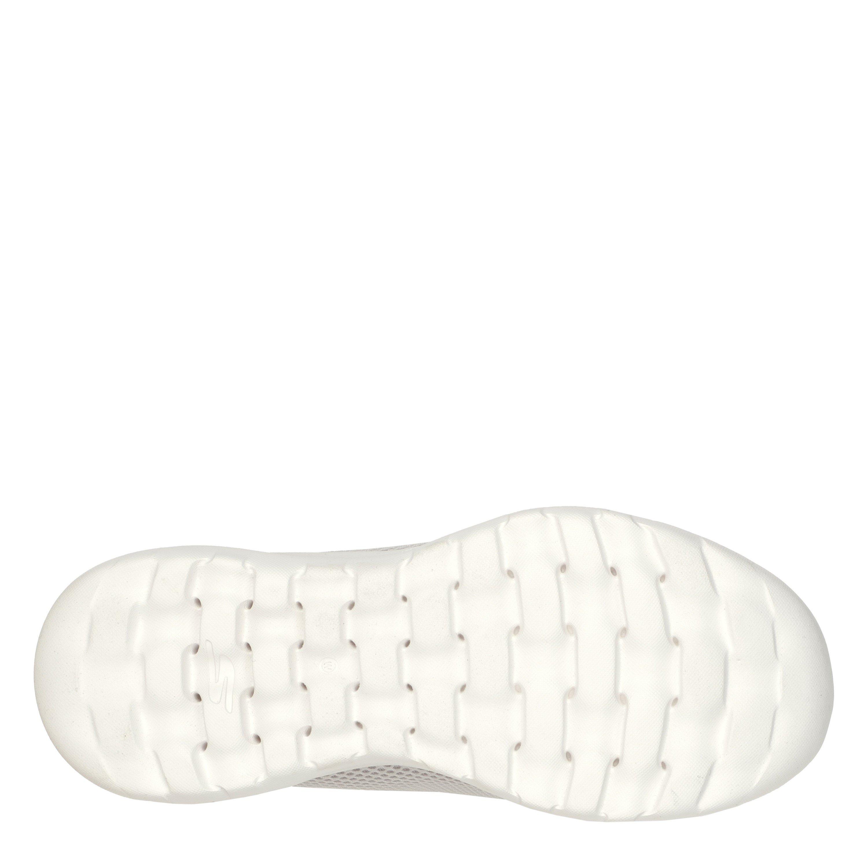 Bianco sporco/Rosa - Skechers - Athletic Mesh Bungee W Color Pop Li Slip On Trainers Womens - 4