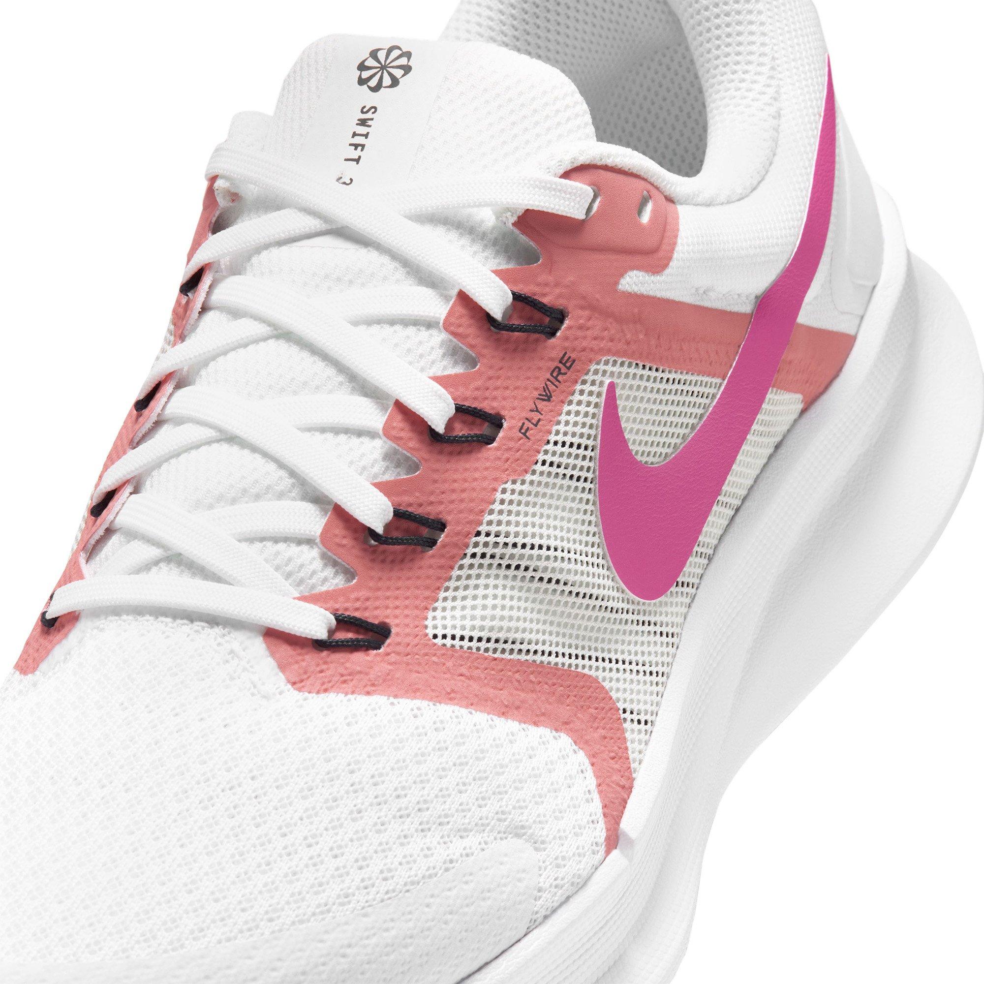 Wht/Hyper Pink - Nike - Run Swift 3 Womens Running Shoes - 7