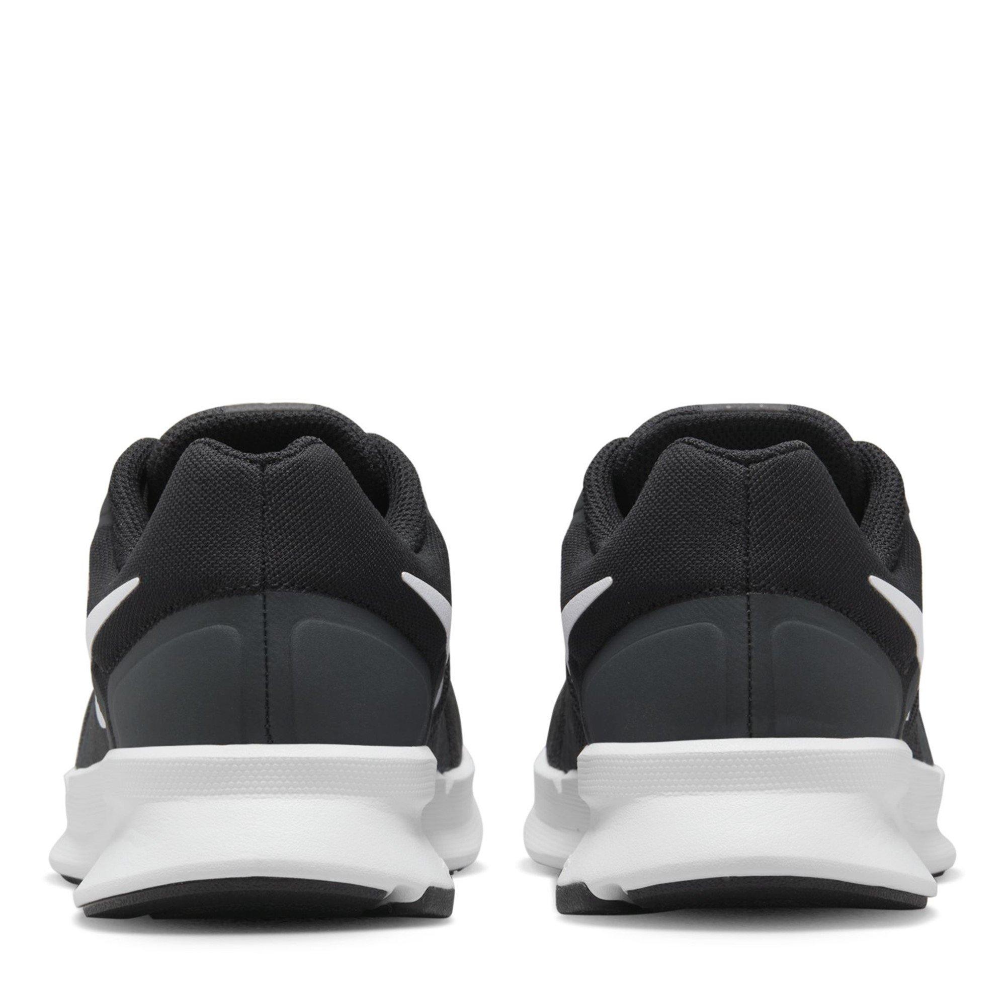 Blk/White-Grey - Nike - Run Swift 3 Womens Running Shoes - 6