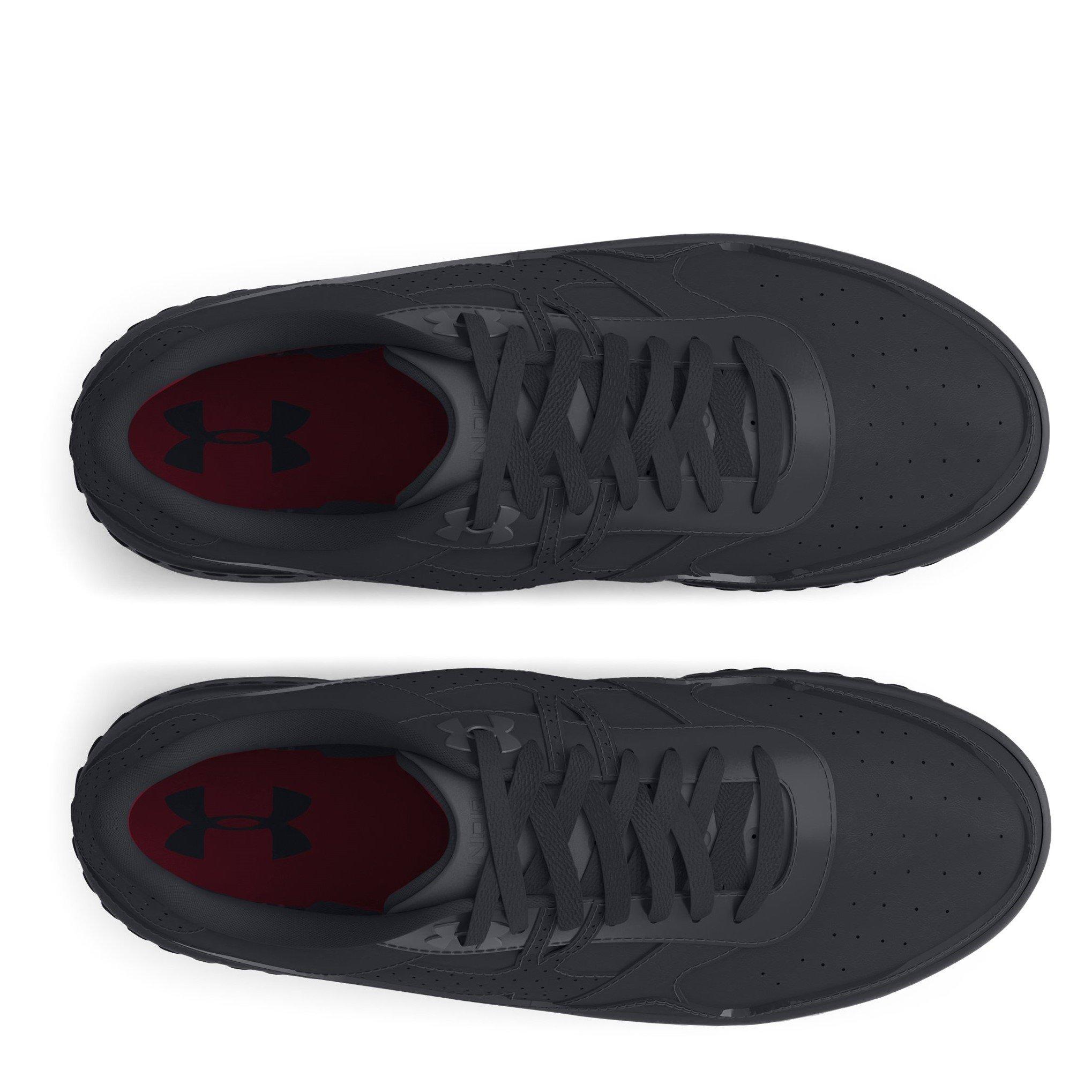 Black/Black - Under Armour - Court Trainers - 4