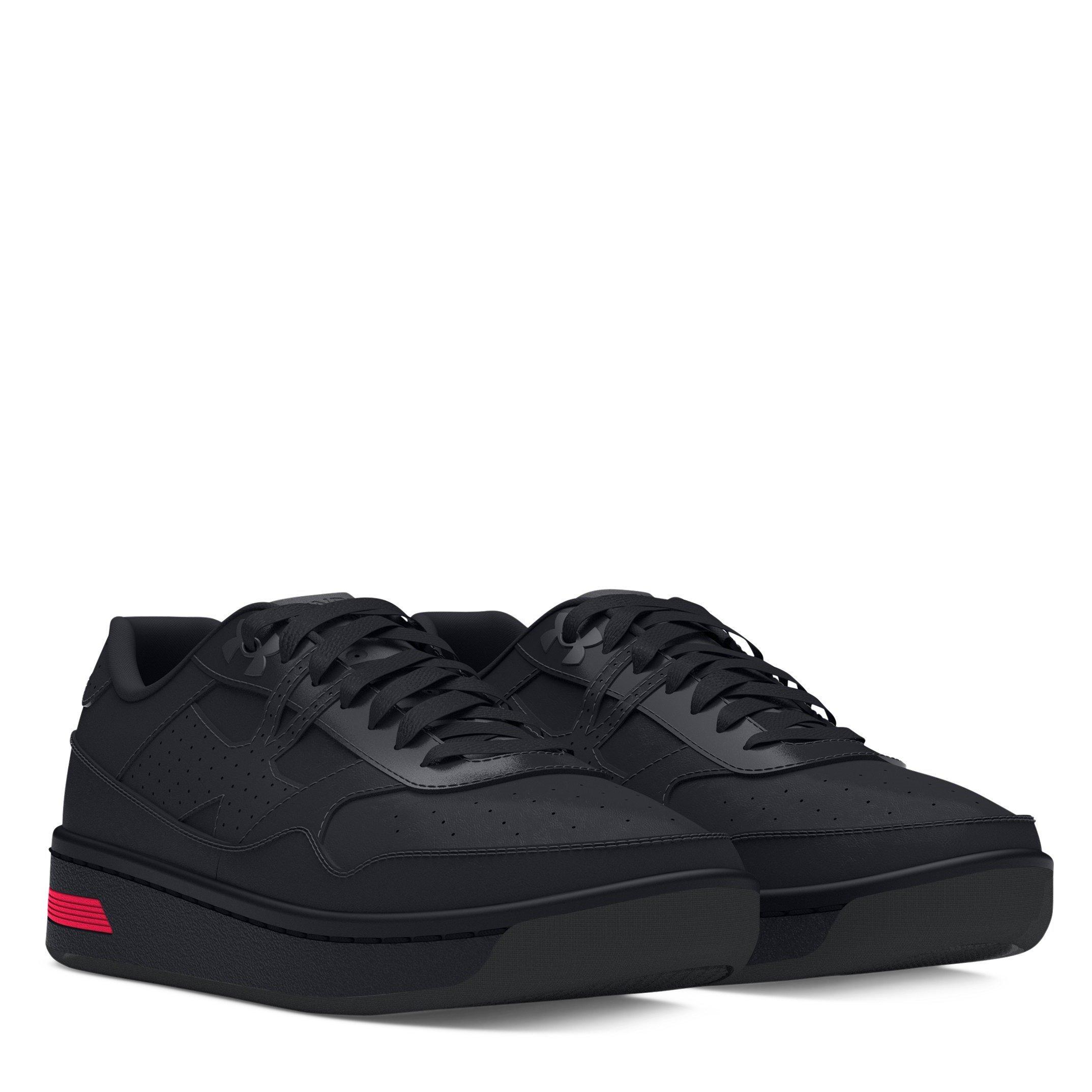 Black/Black - Under Armour - Court Trainers - 5