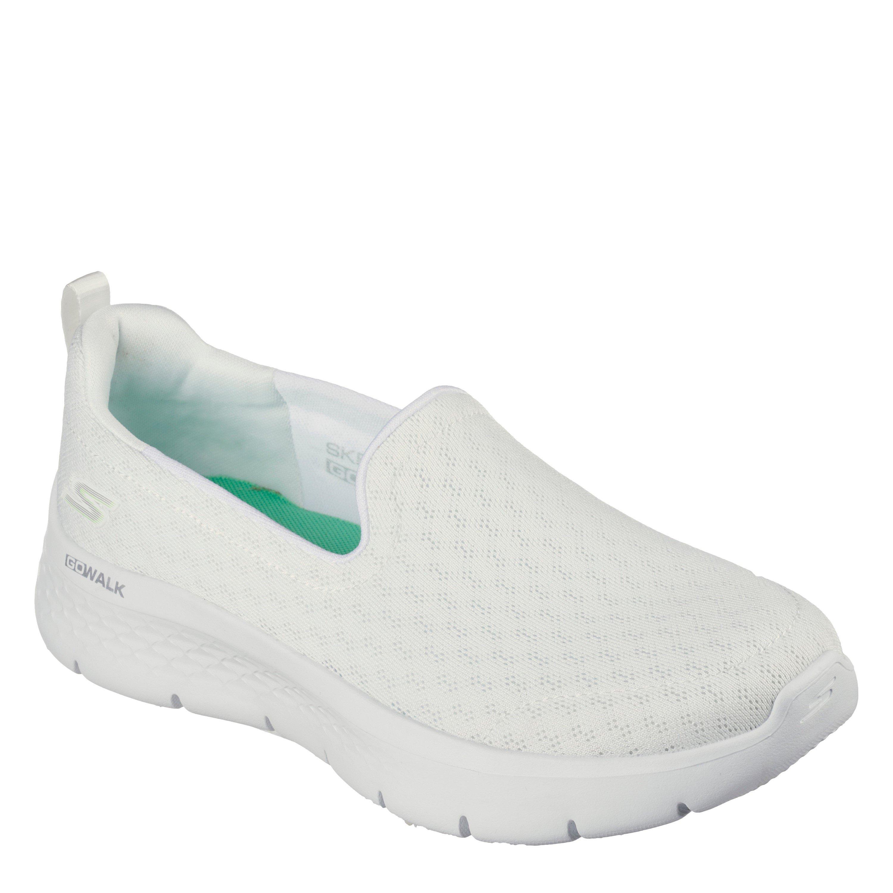 Skechers Women's Slip On Trainers - White - 5.5 (38.5)