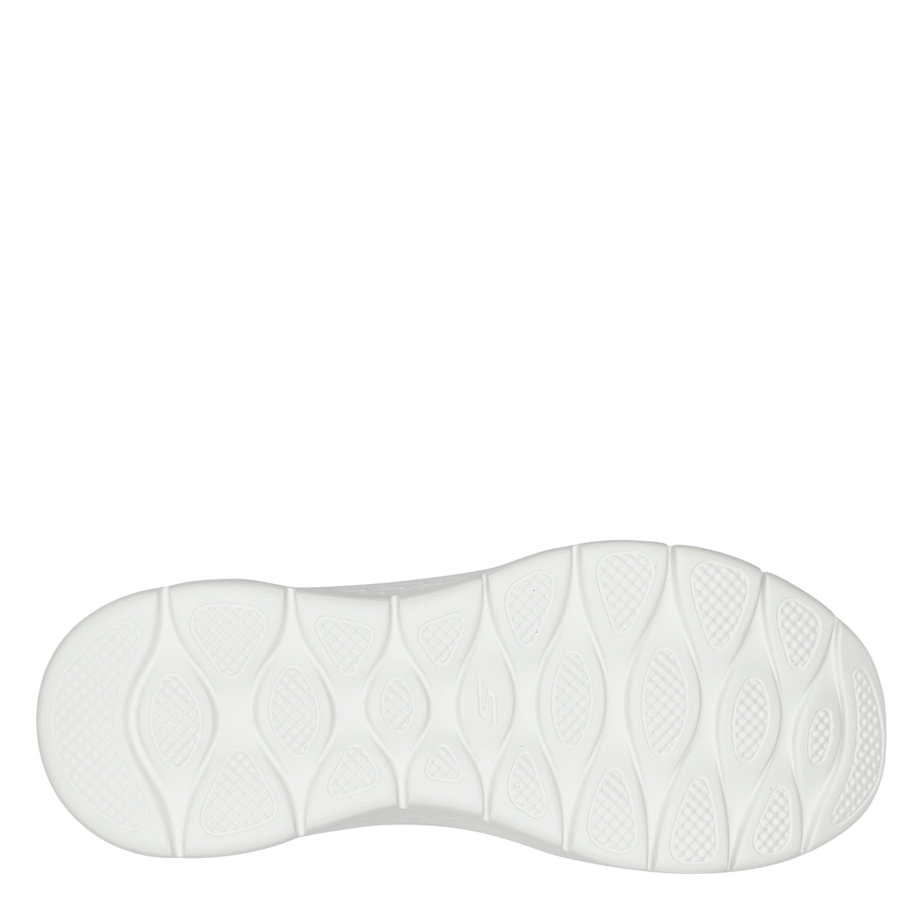 Lavendel - Skechers - Flat Knit Fixed Lace Slip On Trainers Womens - 4