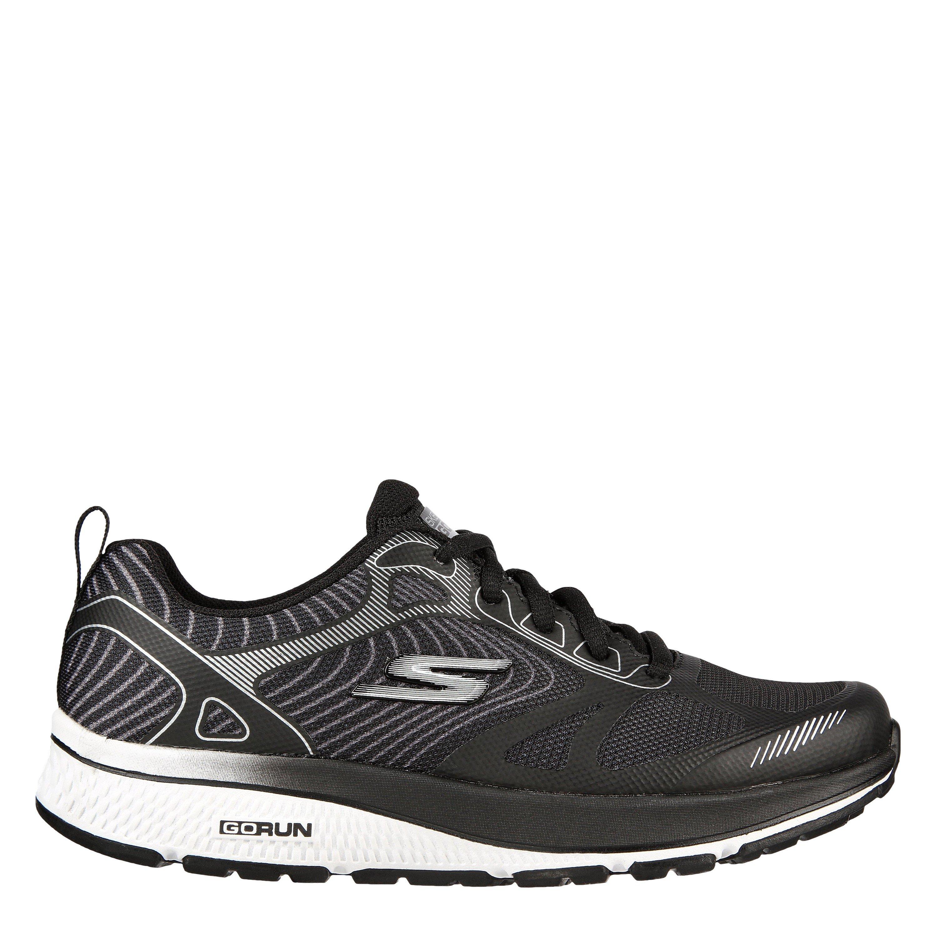 Black/Silver - Skechers - Women's Slip On Trainers - 1