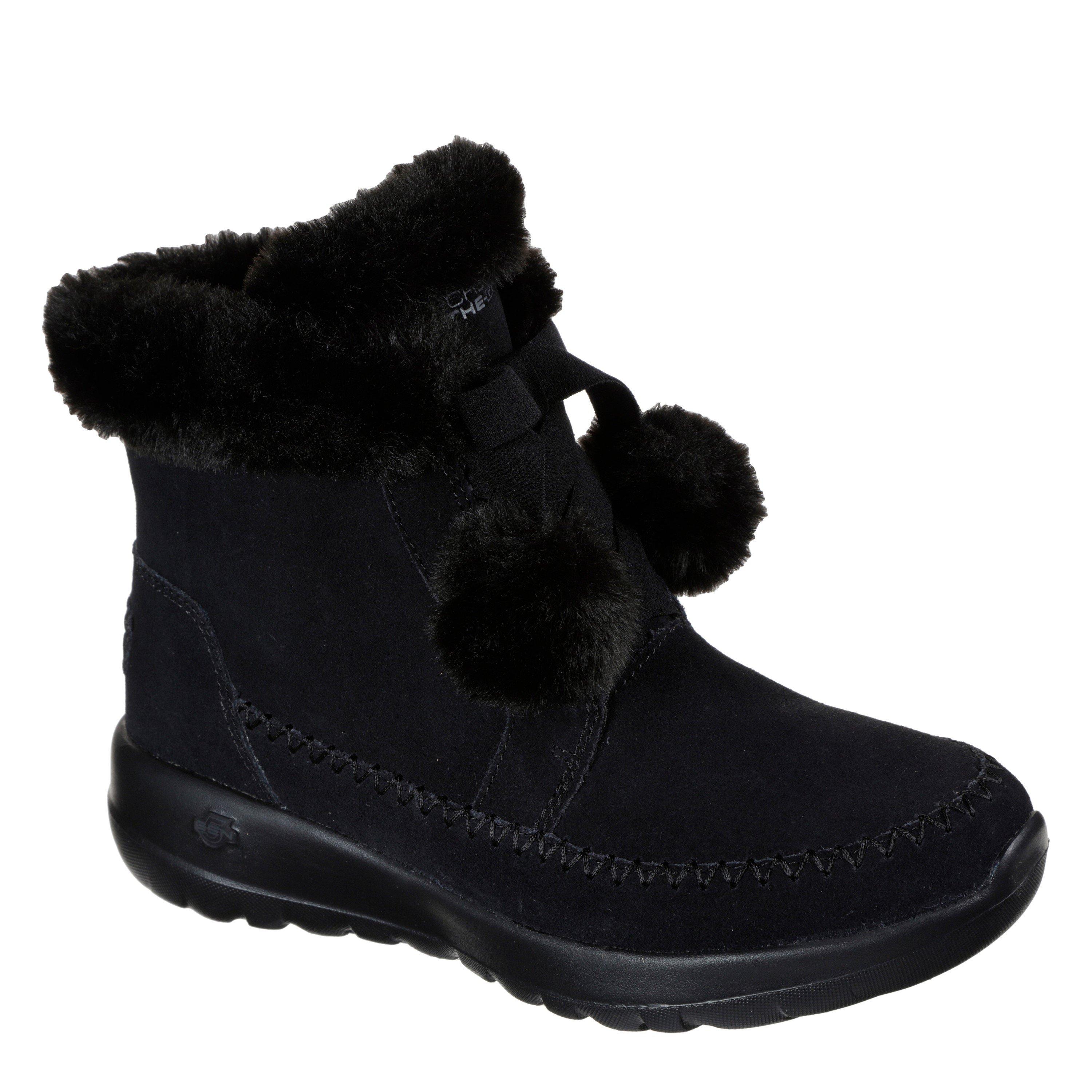 Skechers Women's Slip On Trainers - Black/Black - 6.5 (39.5)