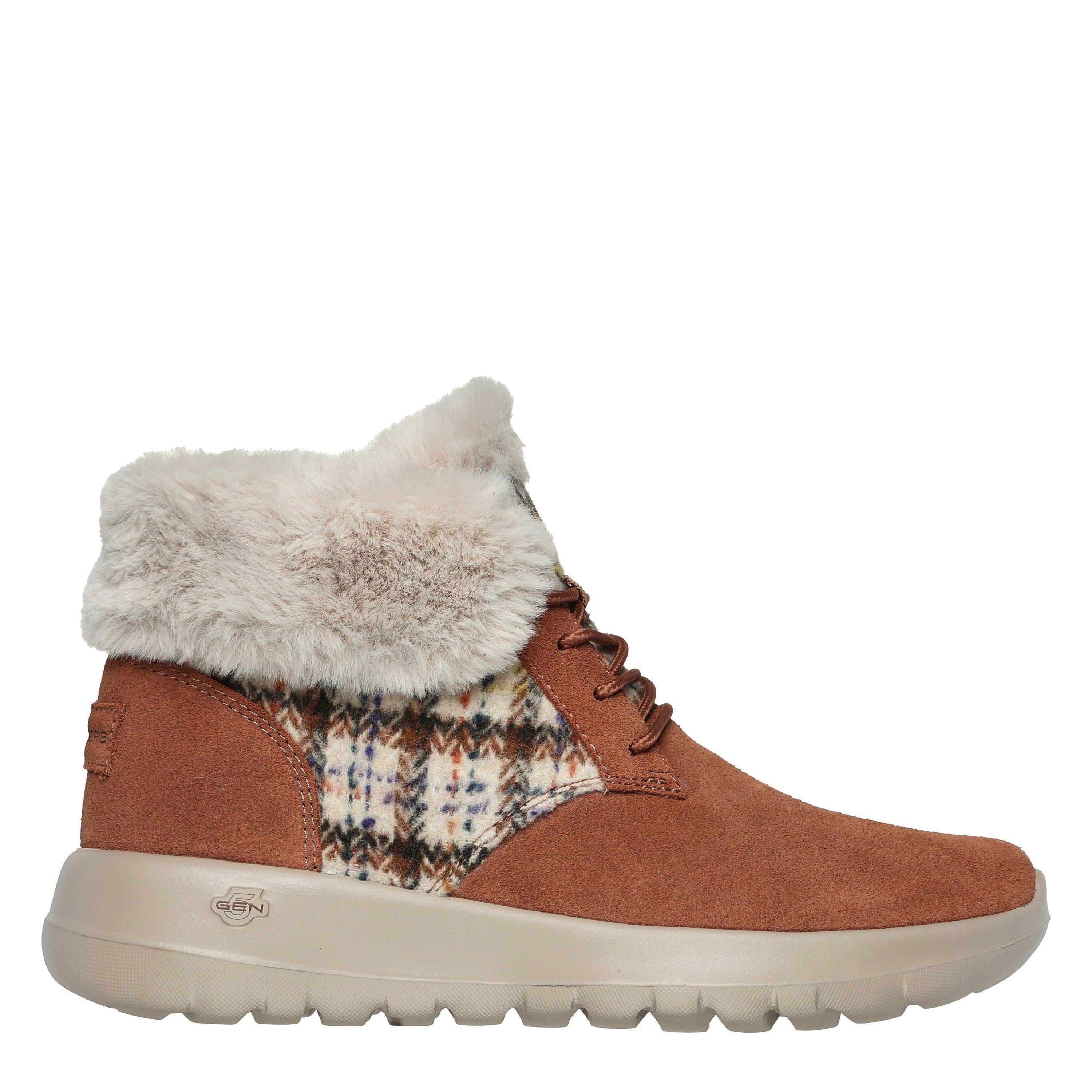 Skechers Women's Go Joy Slip On Trainers - Tan - 4 (37)