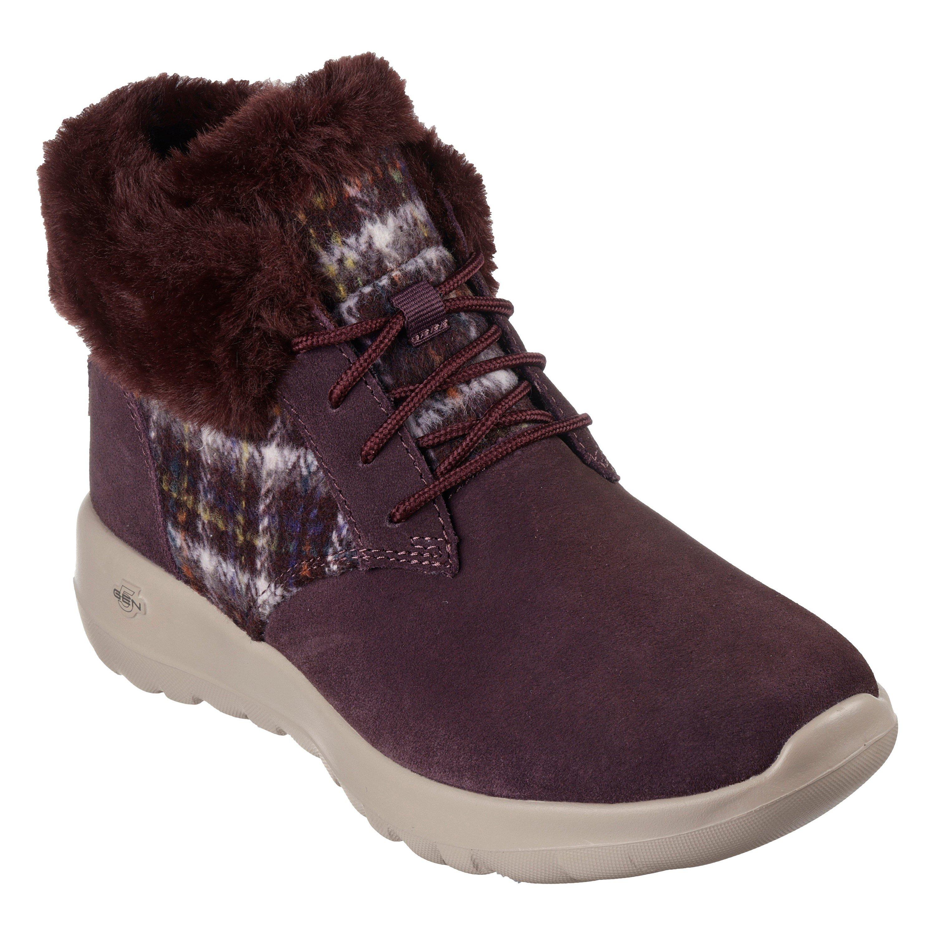 Skechers Women's Go Joy Slip On Trainers - Burgundy - 3 (36)