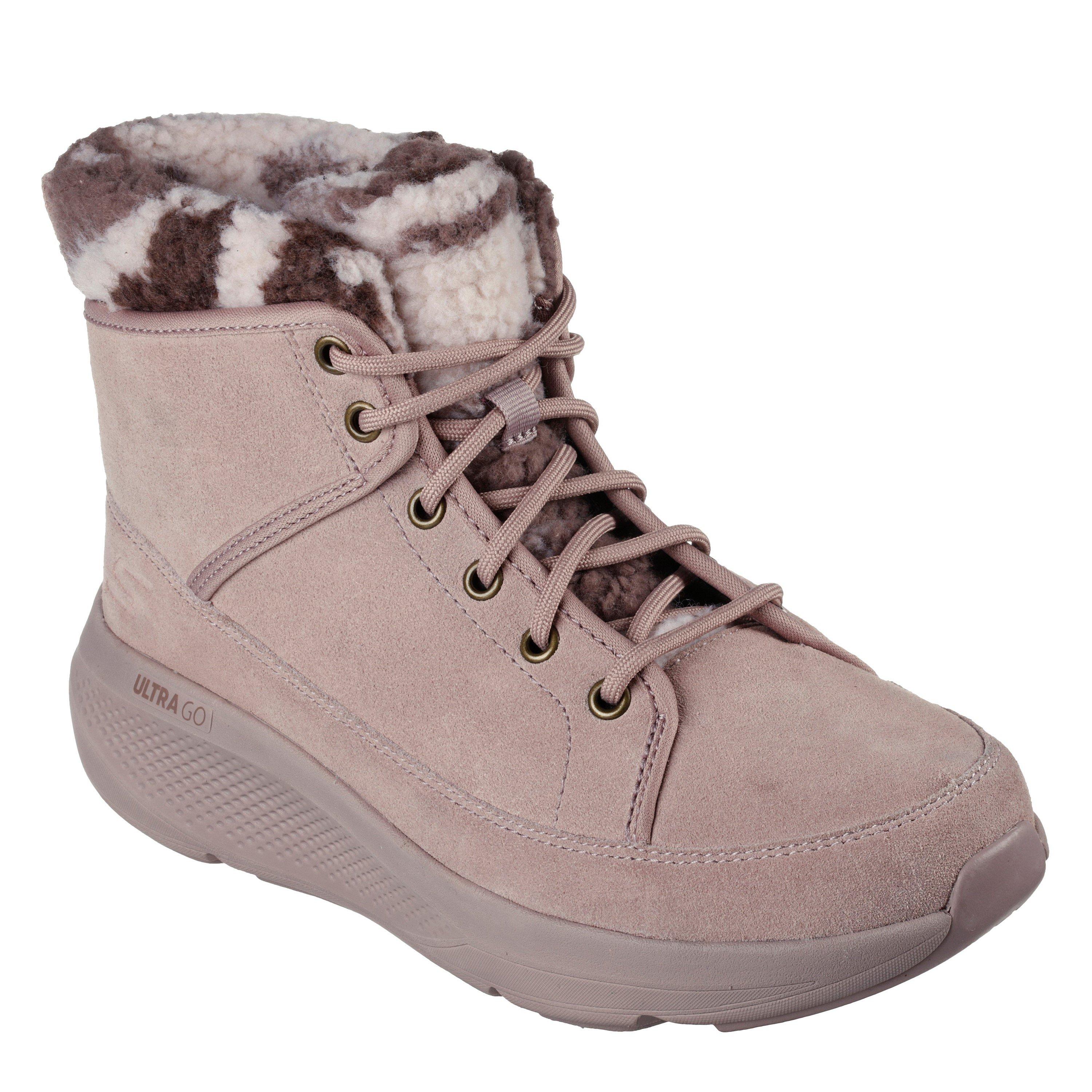 Mauve - Skechers - Women's High-Top Trainers - 3