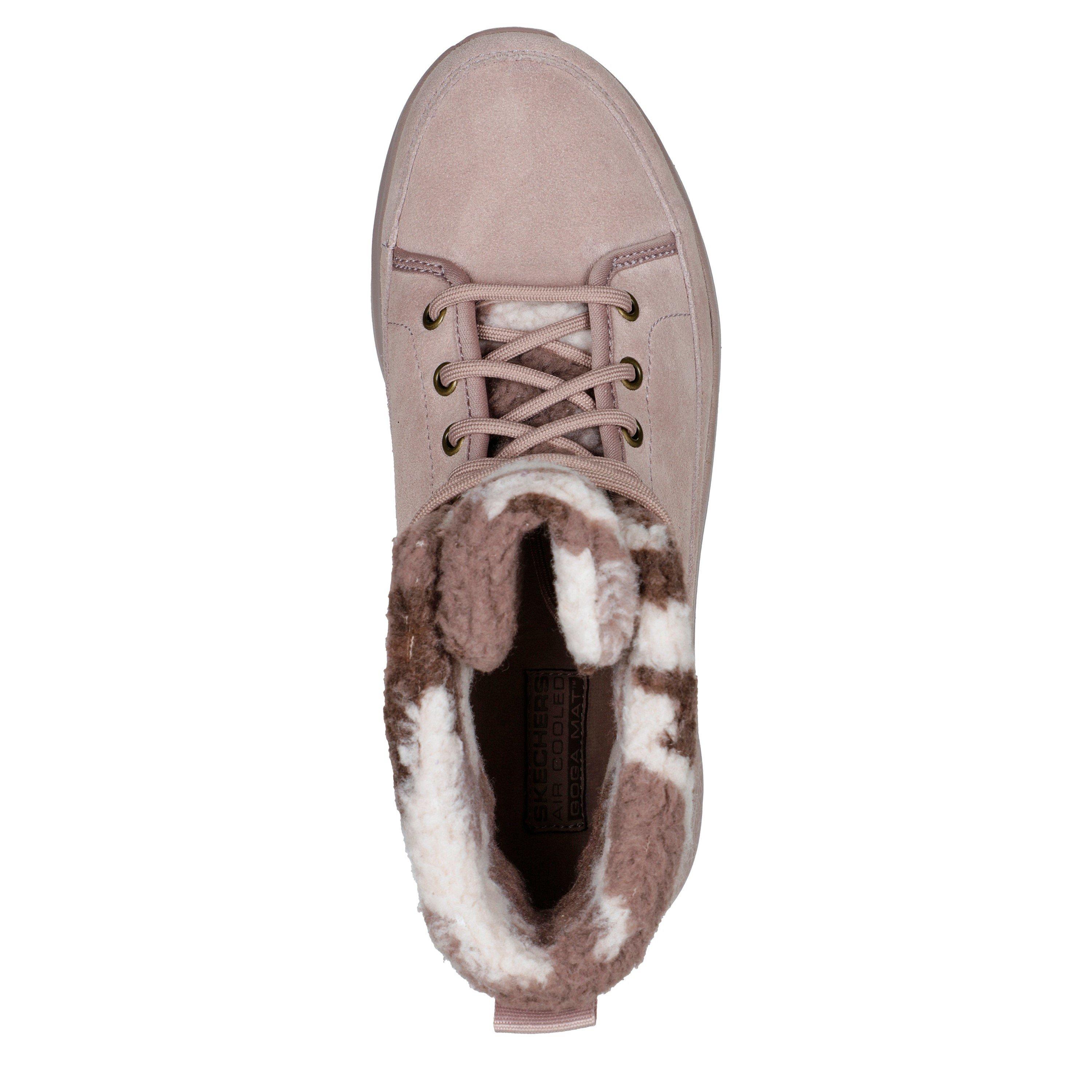 Mauve - Skechers - Women's High-Top Trainers - 5