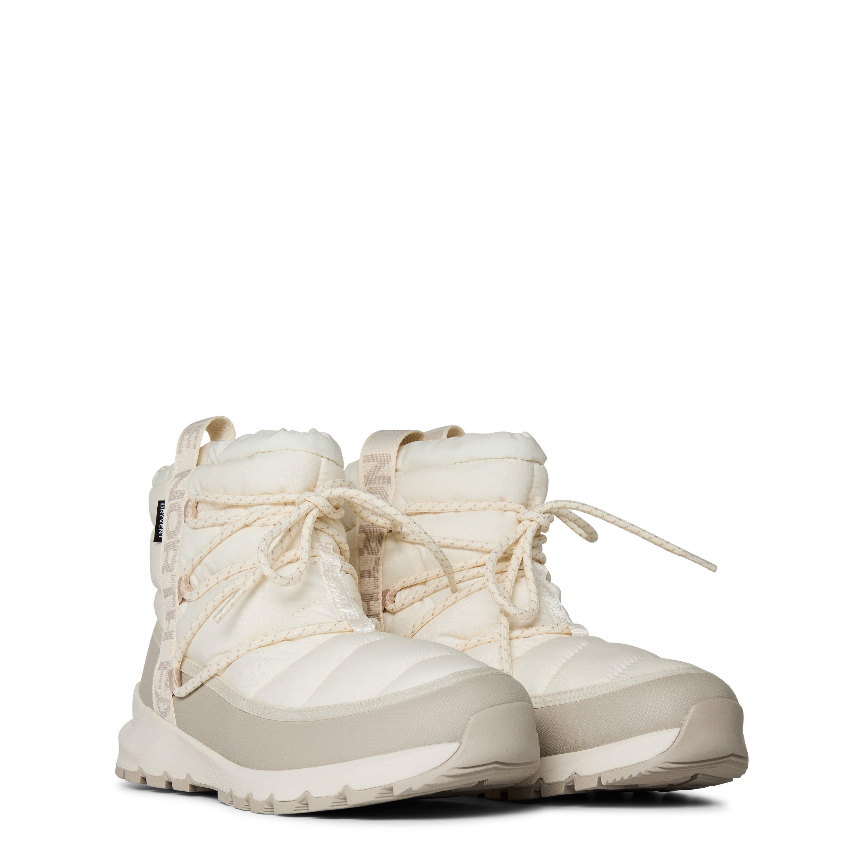 White - The North Face - W THERMOBALL LACE UP WP GARDENIA WH - 3