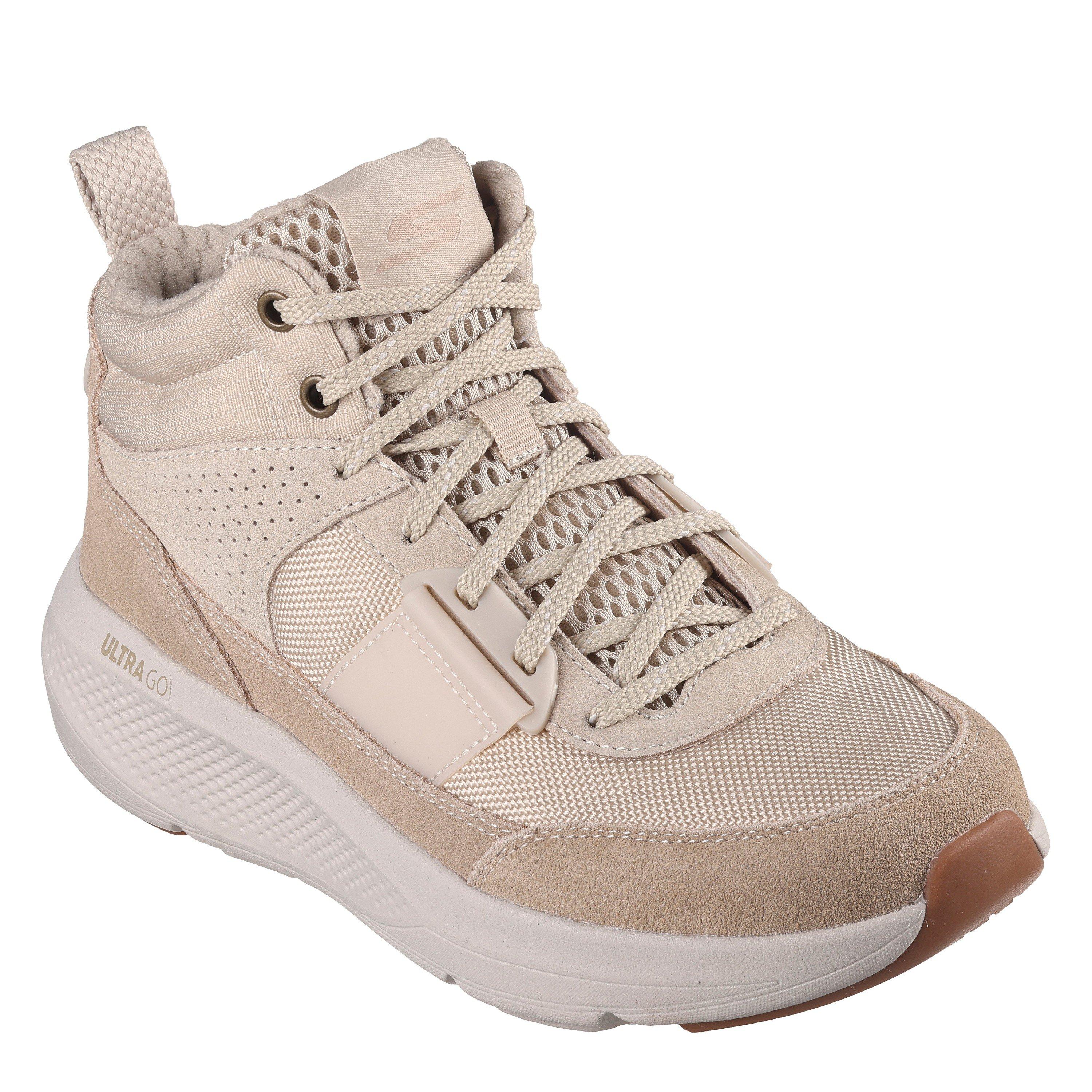 Natural/Taupe - Skechers - Women's OTG Elevate Slip On Trainers - 3